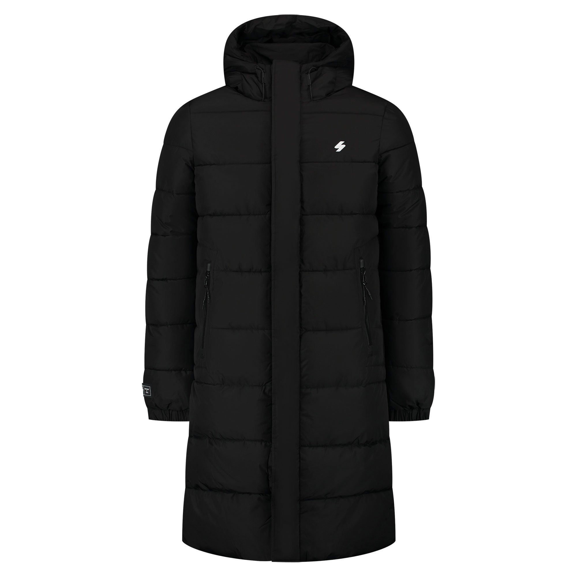 Superdry Hooded Longline Sports Puffer Winterjas Heren