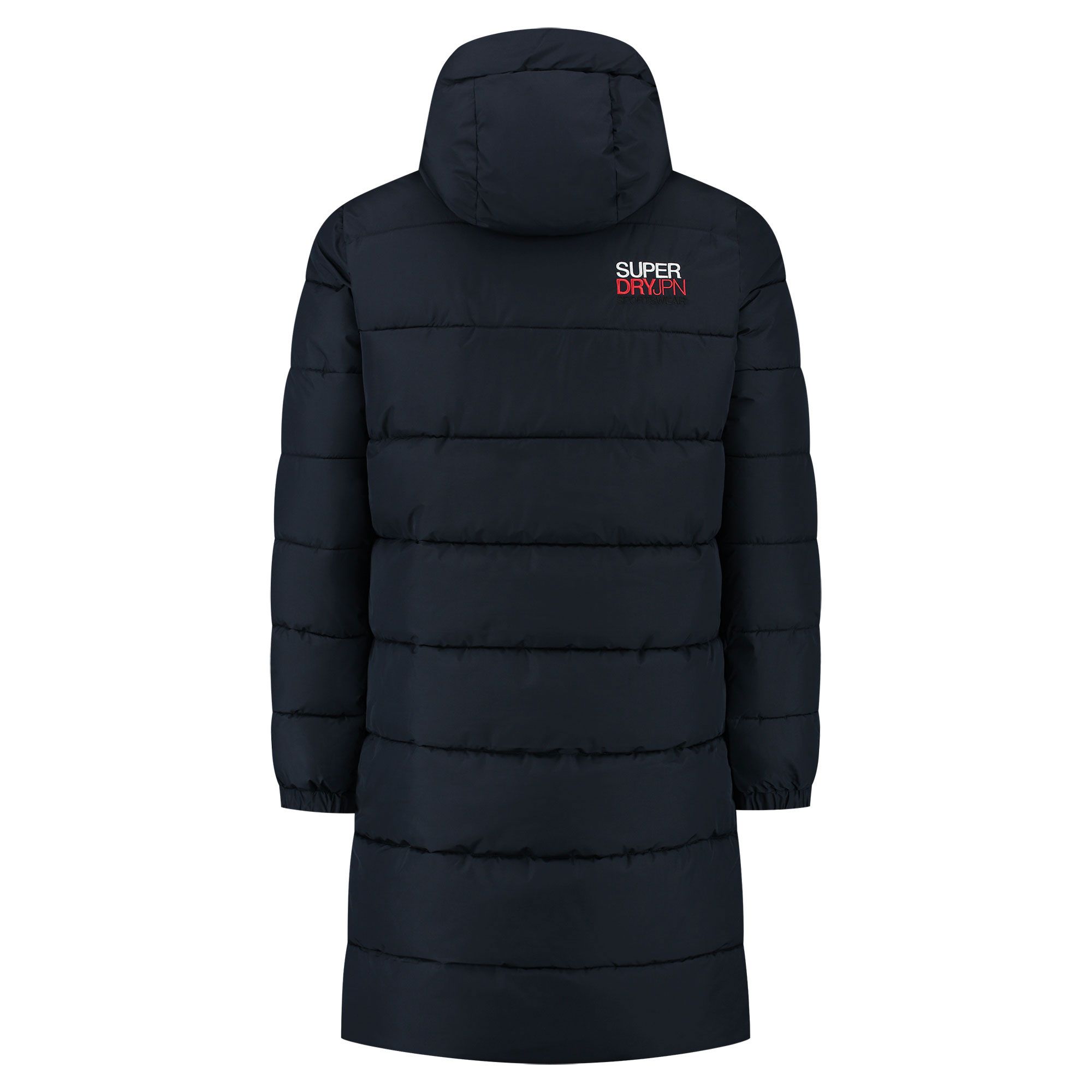 Superdry Hooded Longline Sports Puffer Winter jacket Men | Plutosport