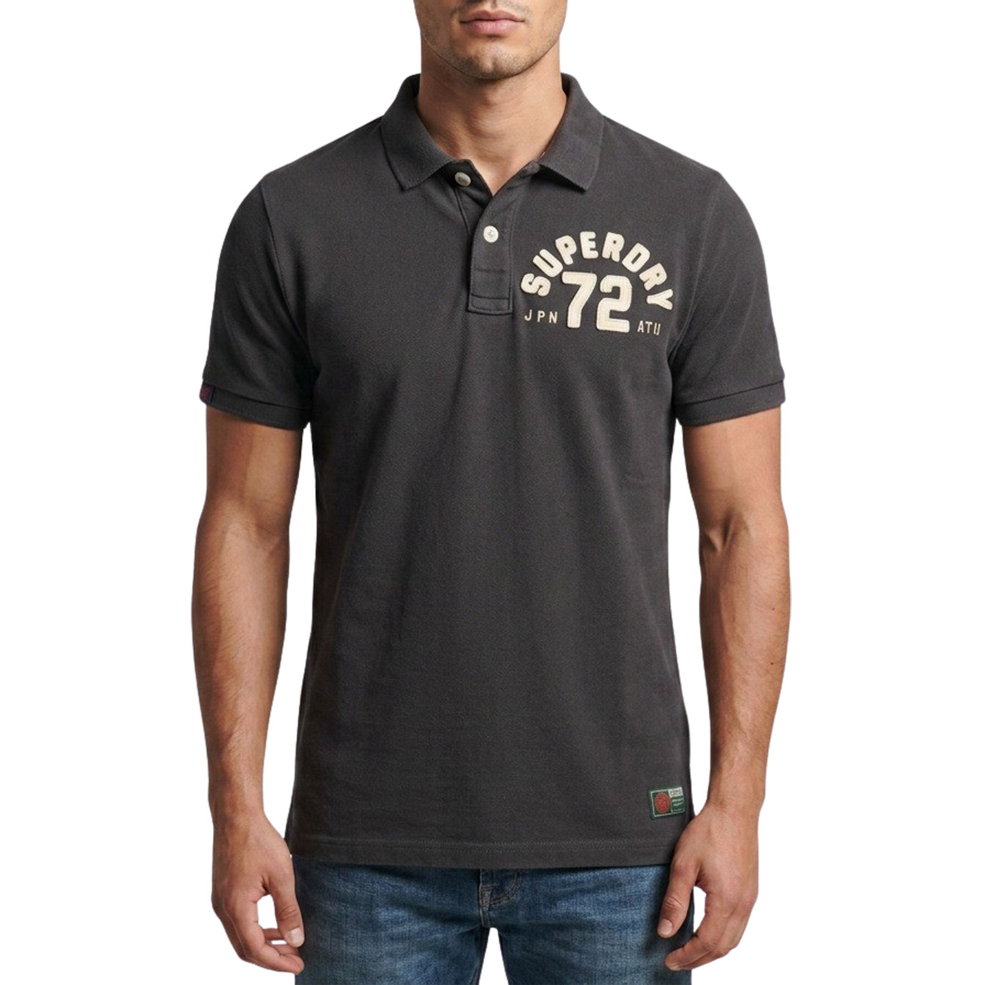 Superdry Vintage Athletic Polo Heren