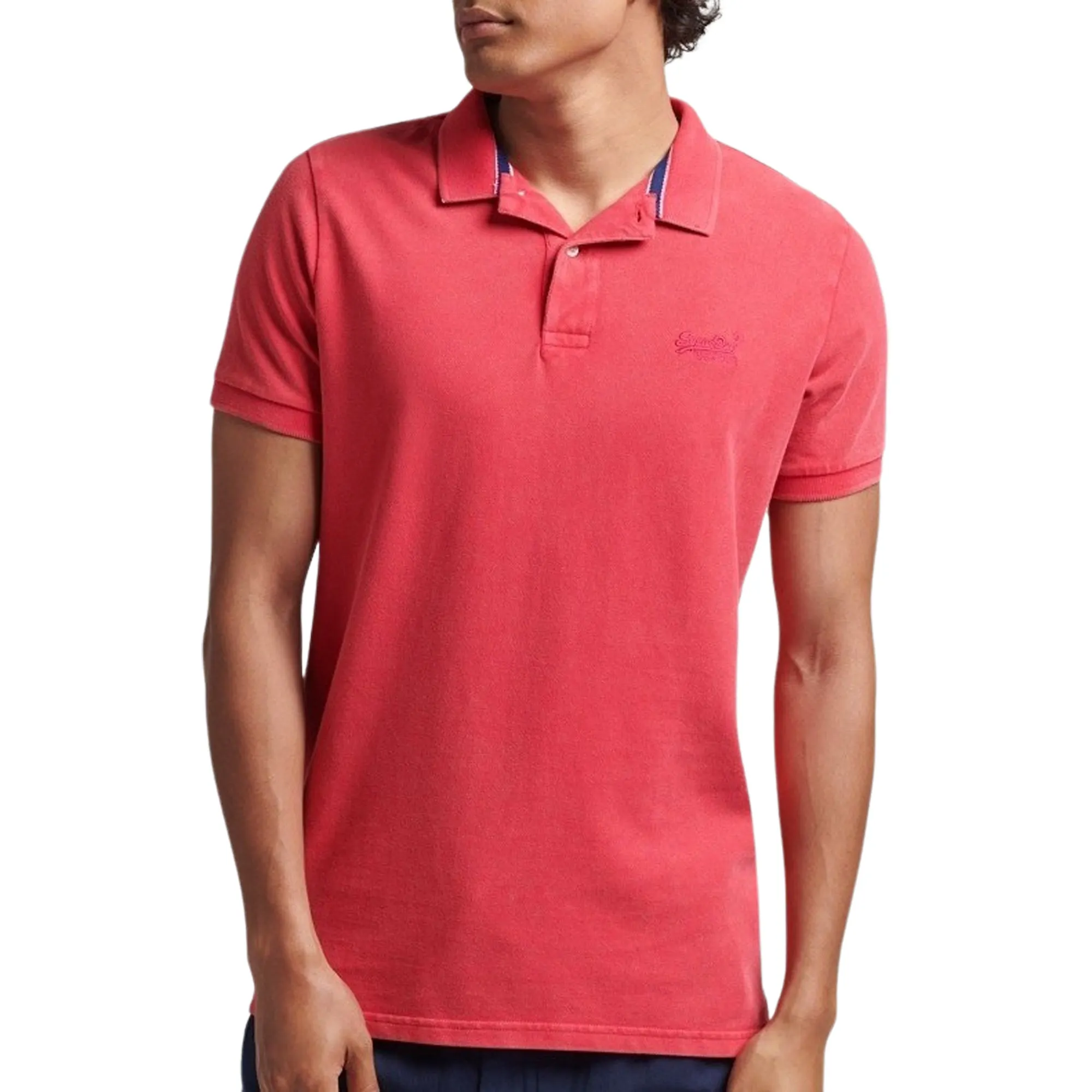 Superdry Vintage Destroy Polo Heren