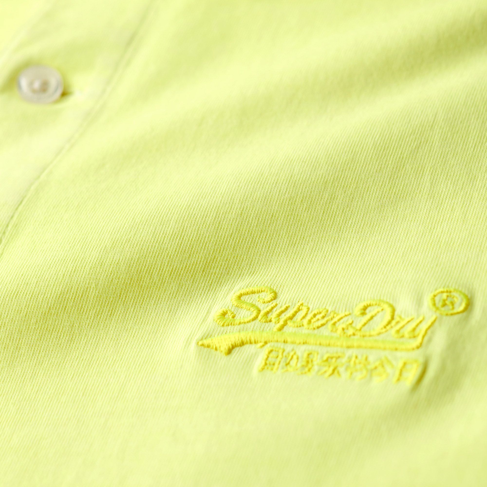 Polo T-shirt Superdry Essential Logo Neon Hommes