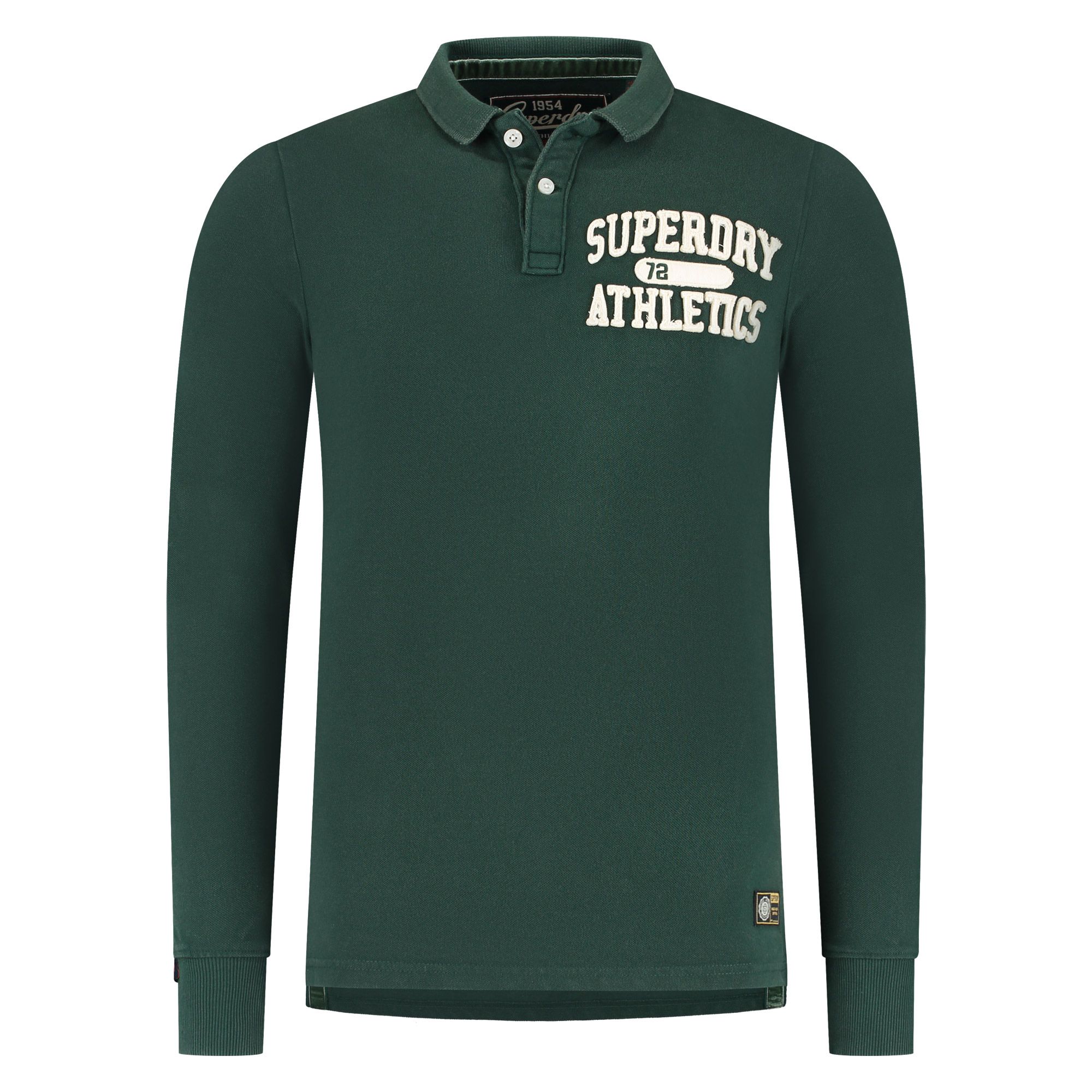 Superdry Vintage Athletic LS Polo Heren