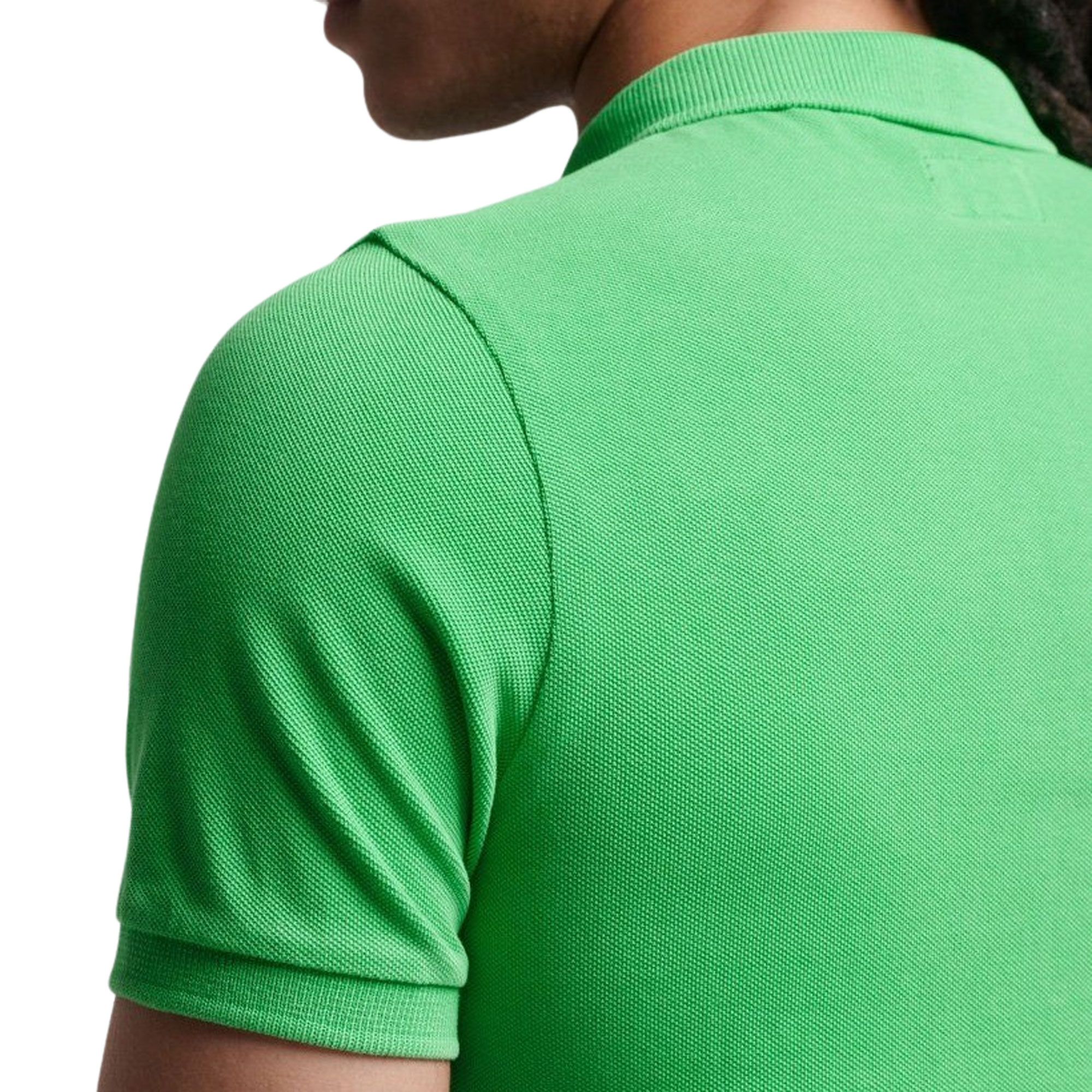 Superdry Vintage Destroyed Pique Polo Heren
