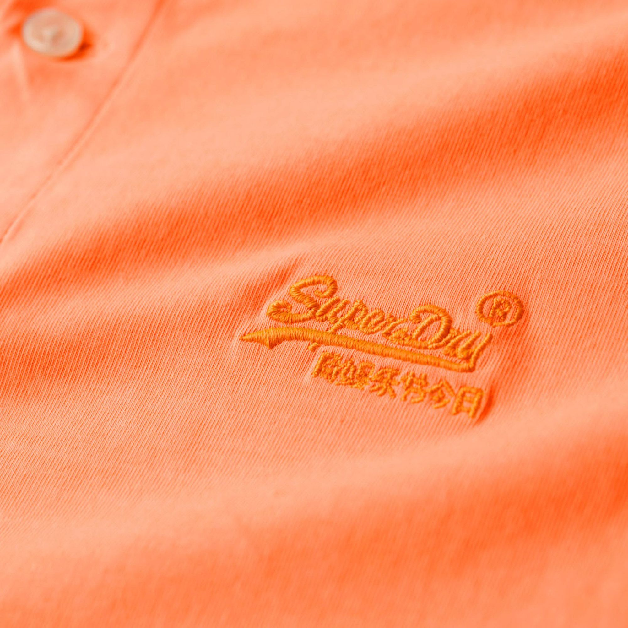 Polo T-shirt Superdry Essential Logo Neon Hommes