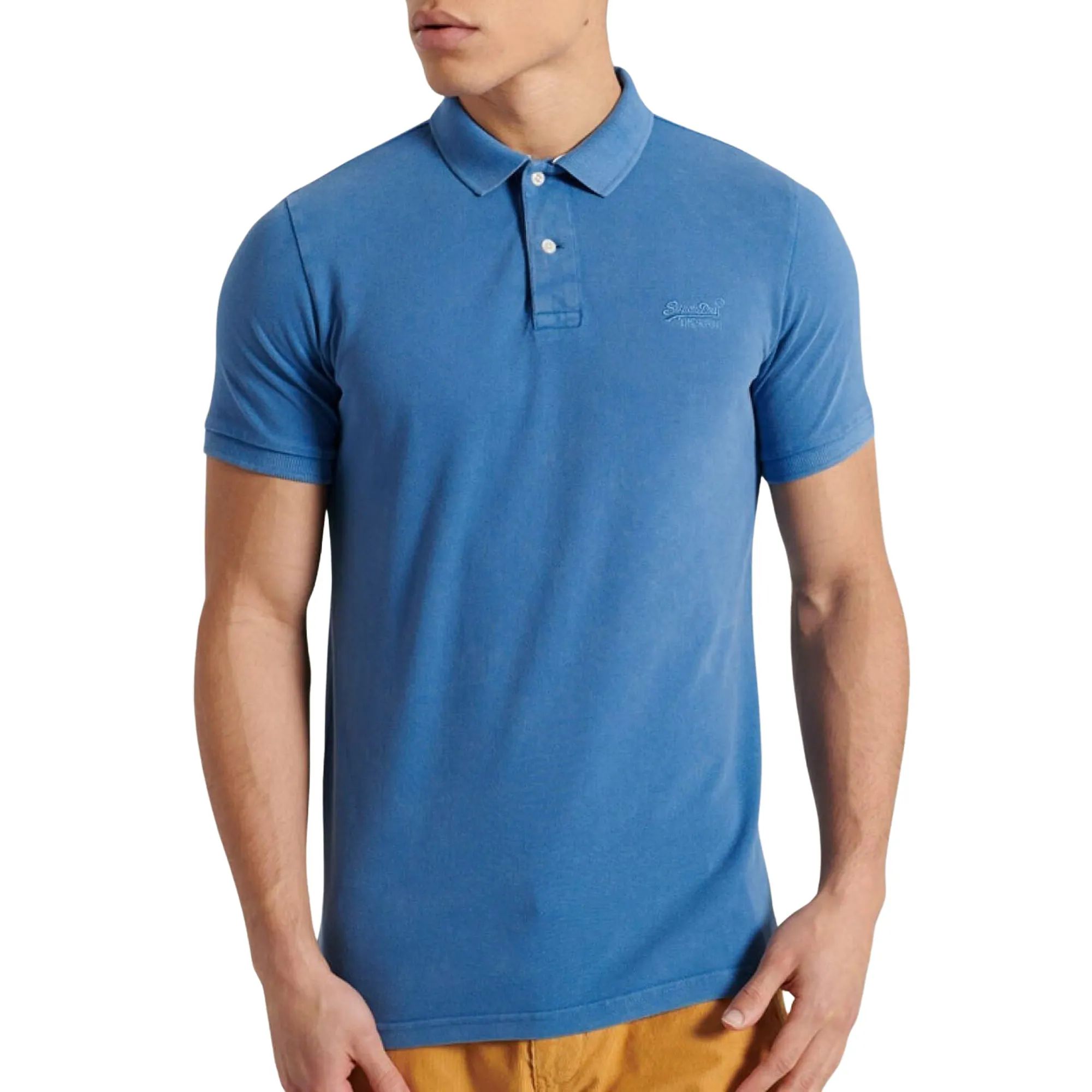 Superdry Vintage Destroy Polo Heren
