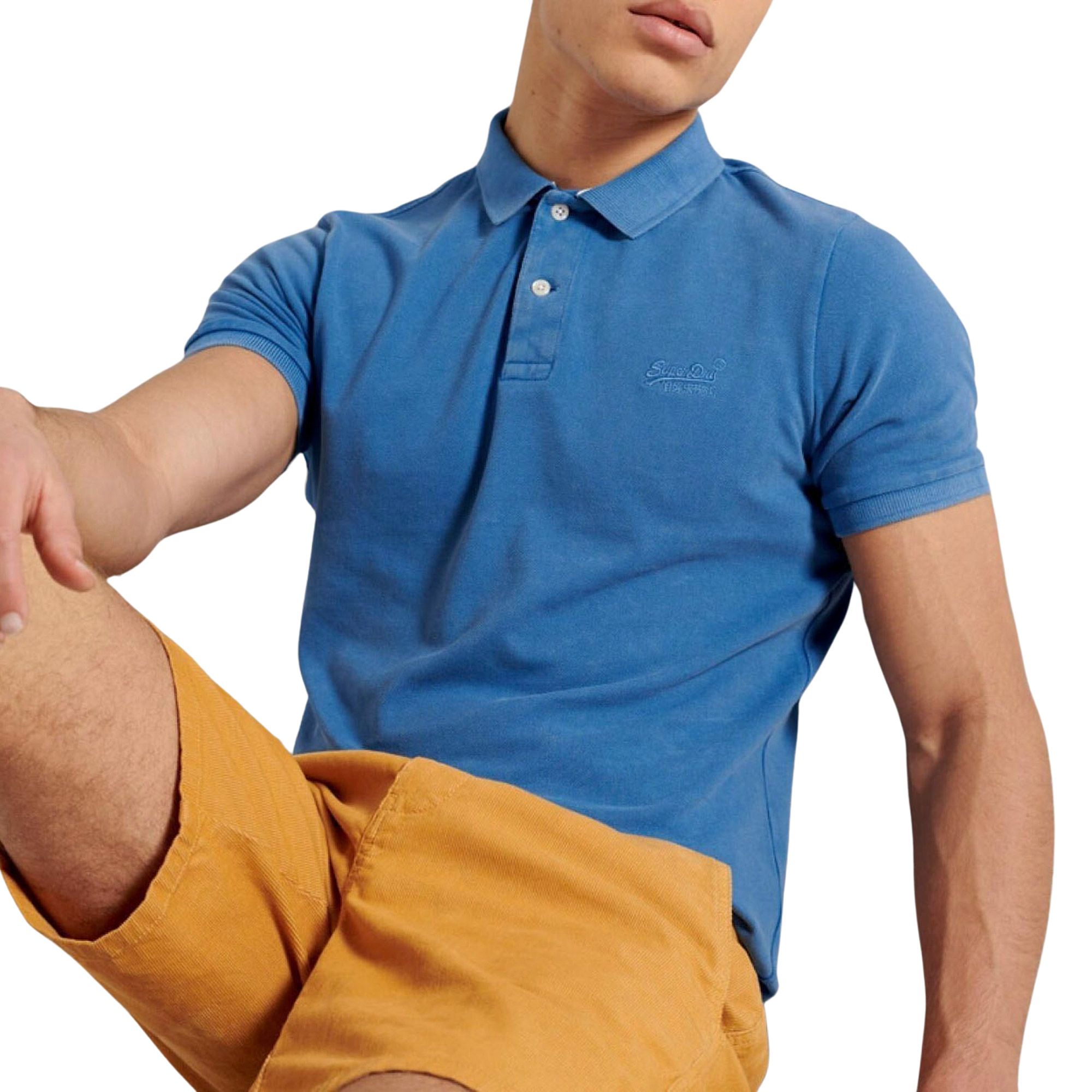Superdry Vintage Destroy Polo Heren