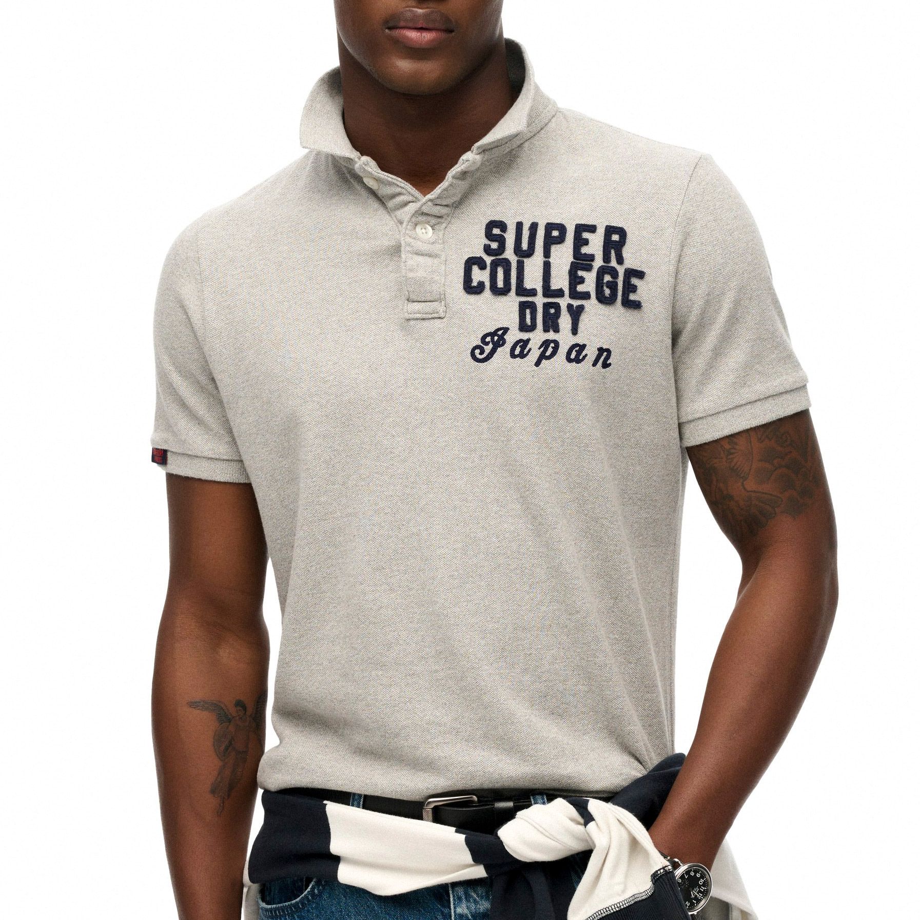 Superdry Vintage Athletic Polo Heren