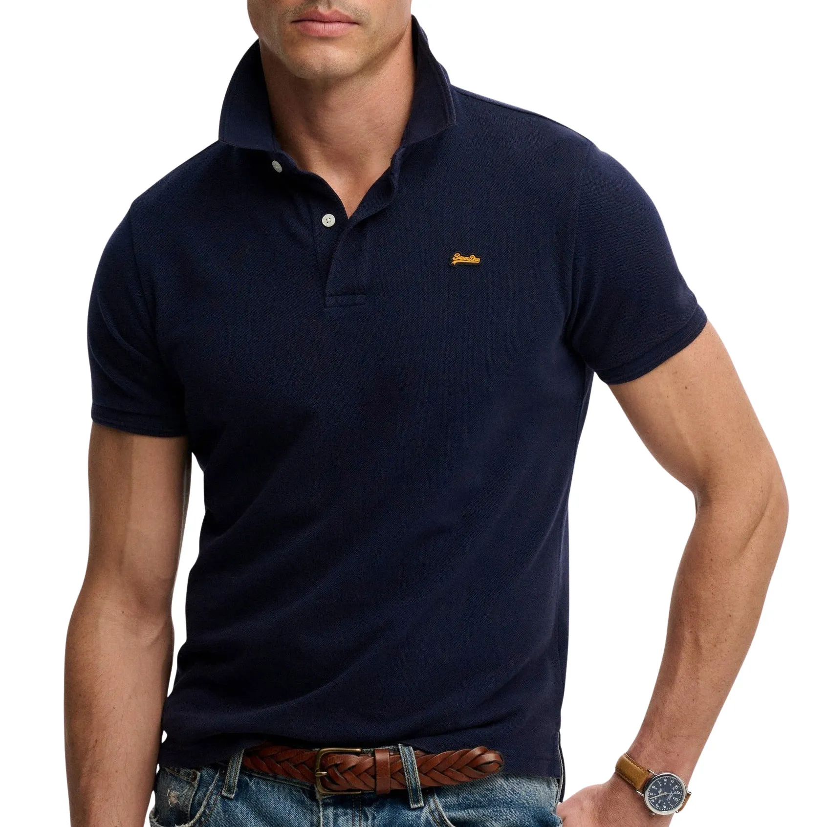 Superdry Classic Pique Polo Heren