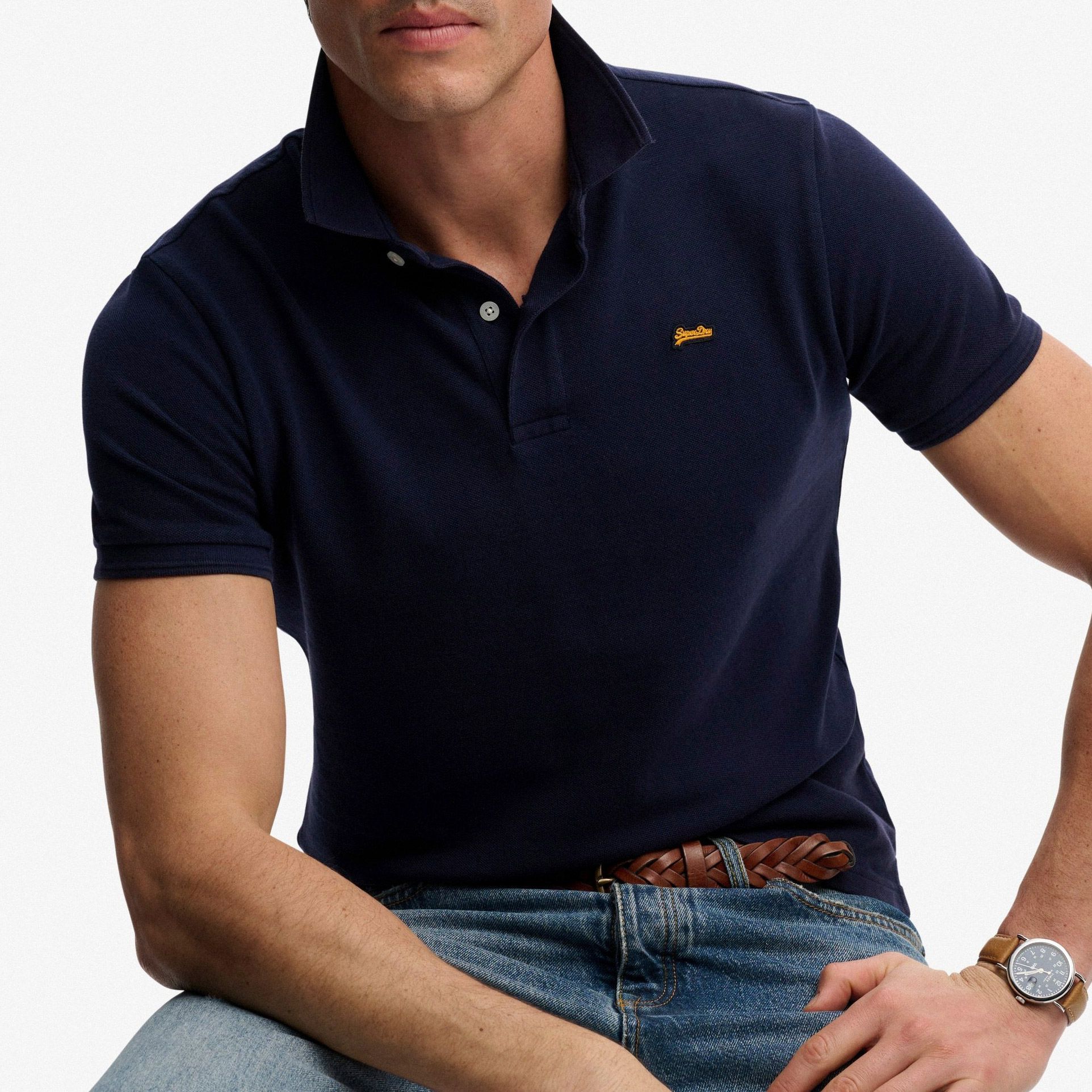 Superdry Classic Pique Polo Heren