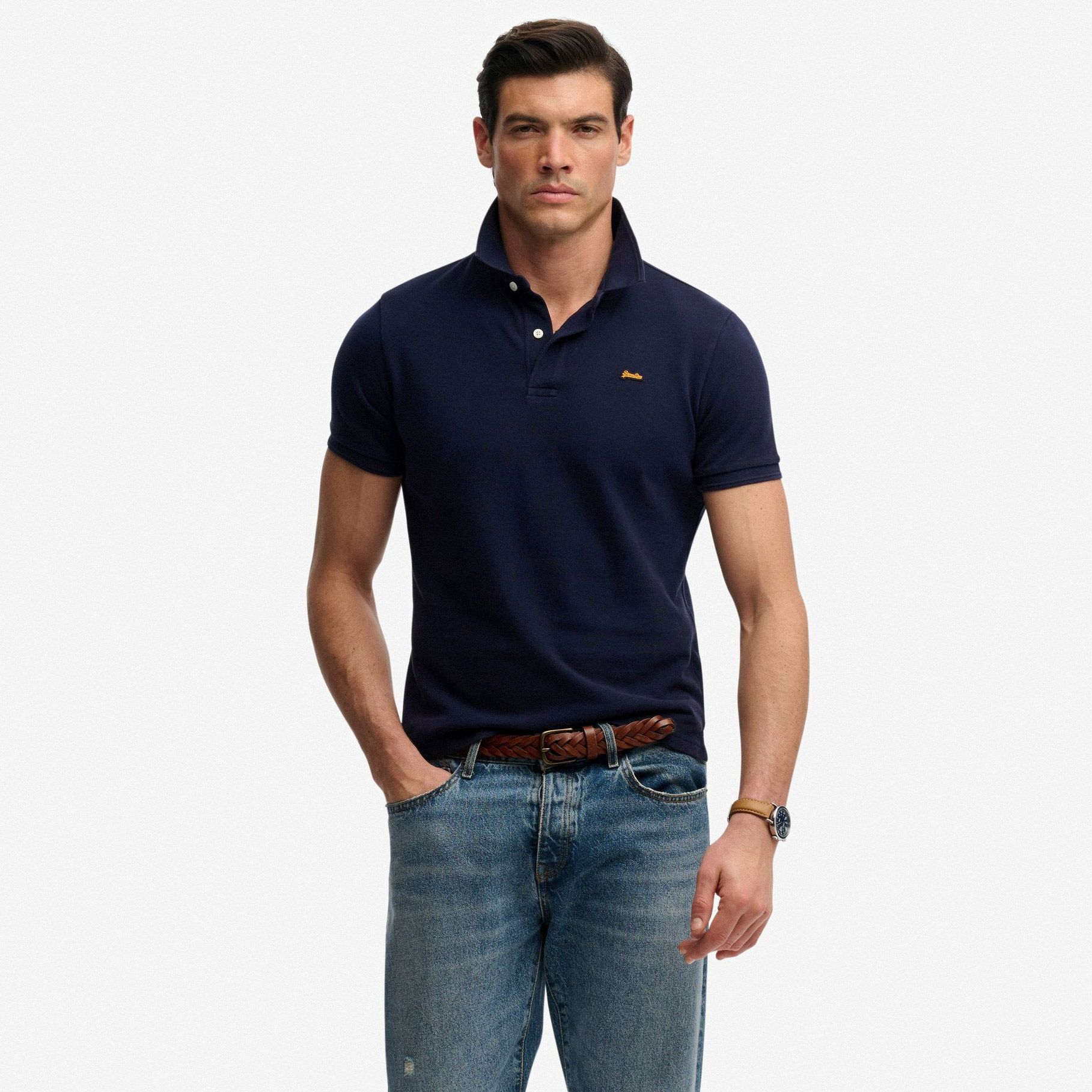 Superdry Classic Pique Polo Heren
