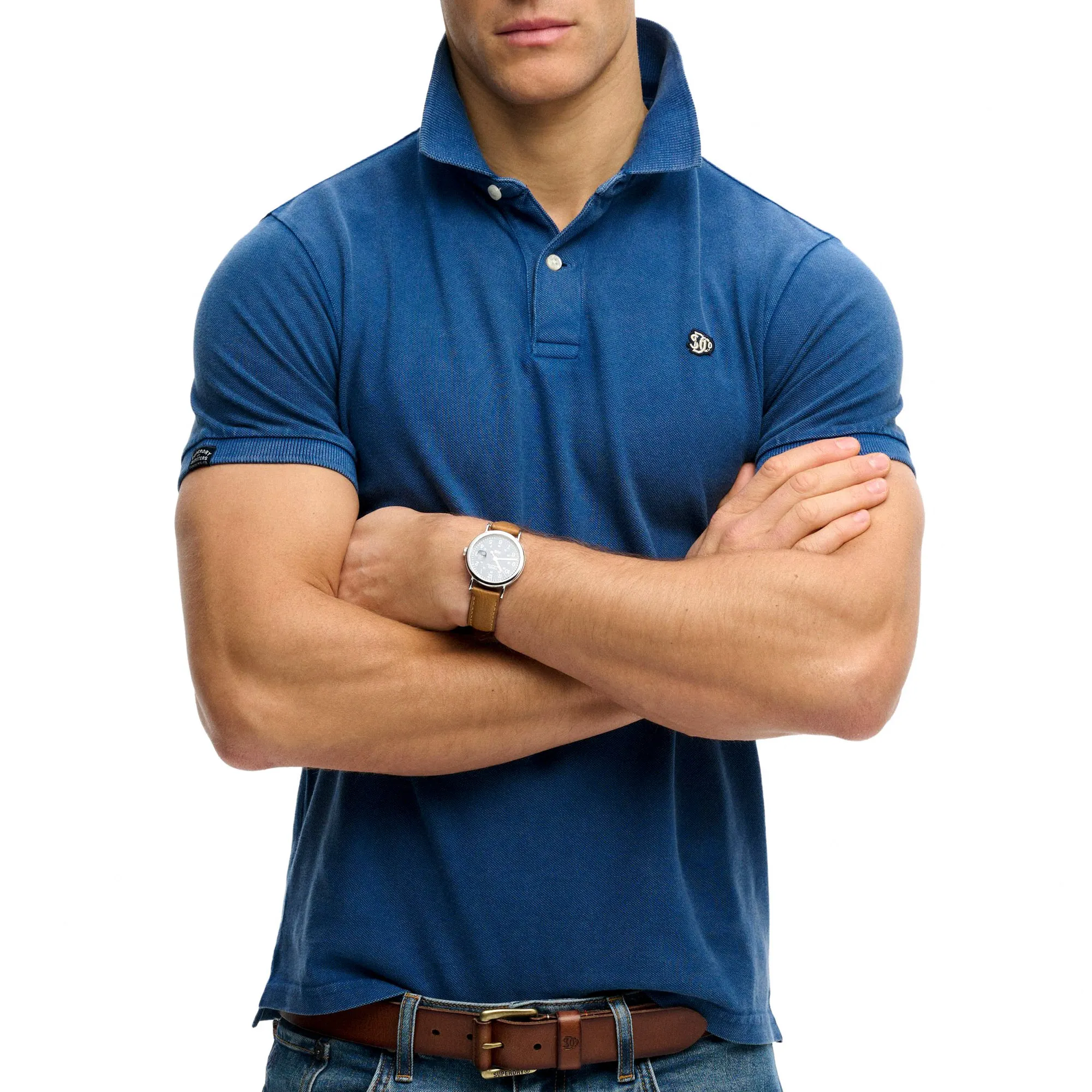 Superdry Vintage Destroy Polo Heren