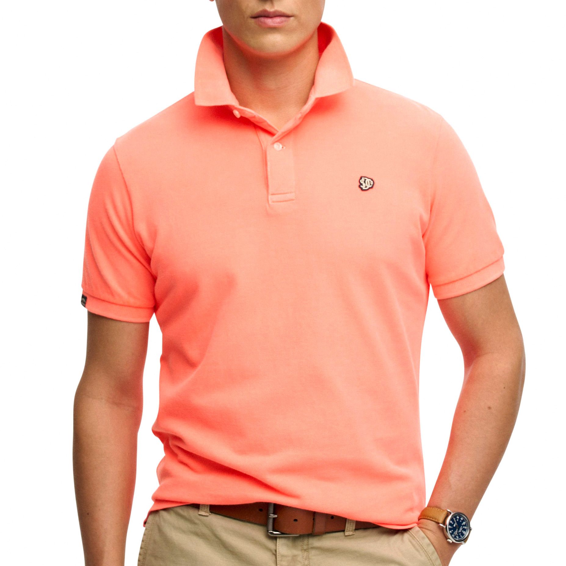 Superdry Vintage Destroy Polo Heren