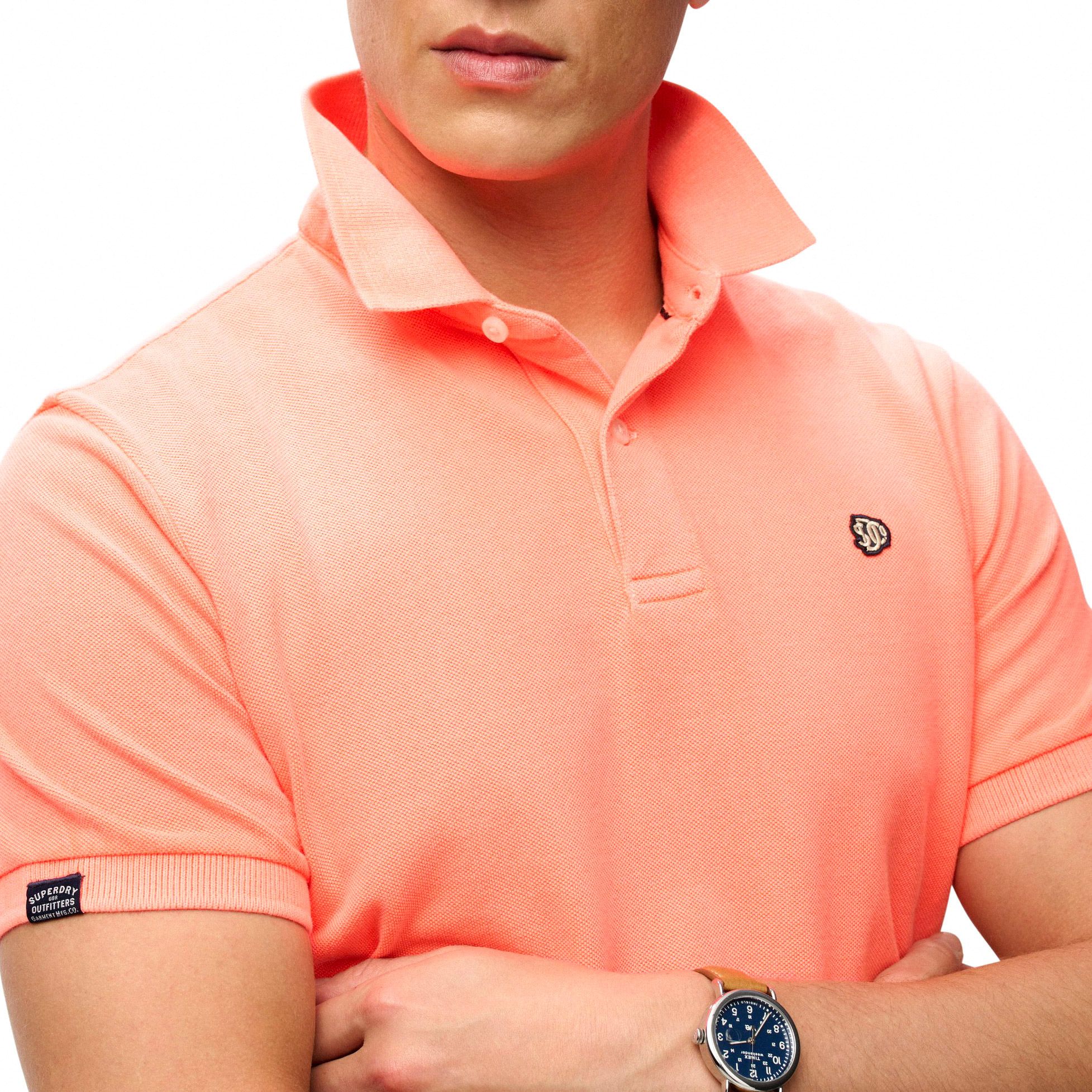 Superdry Vintage Destroy Polo Heren