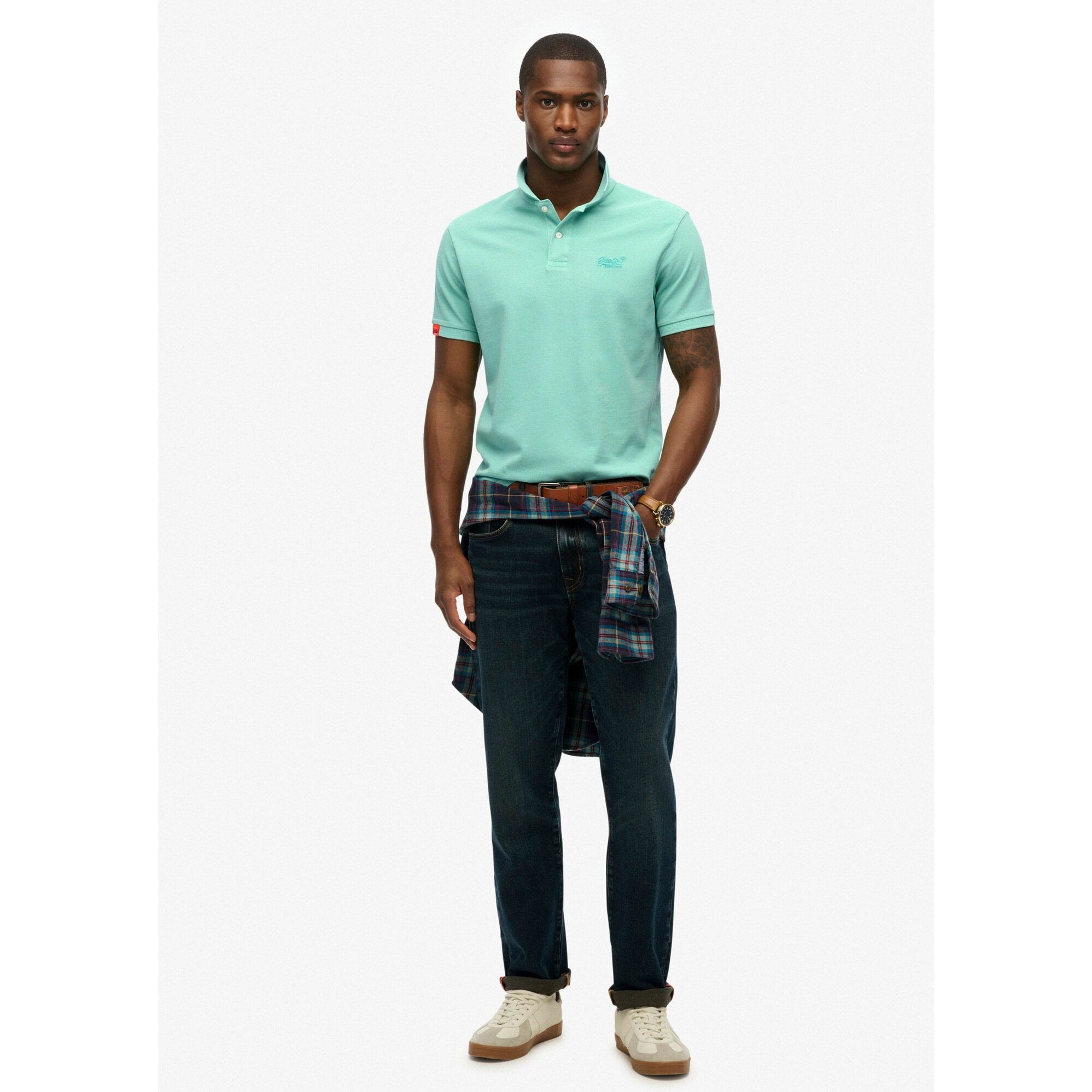 Superdry Vintage Destroy Polo Heren