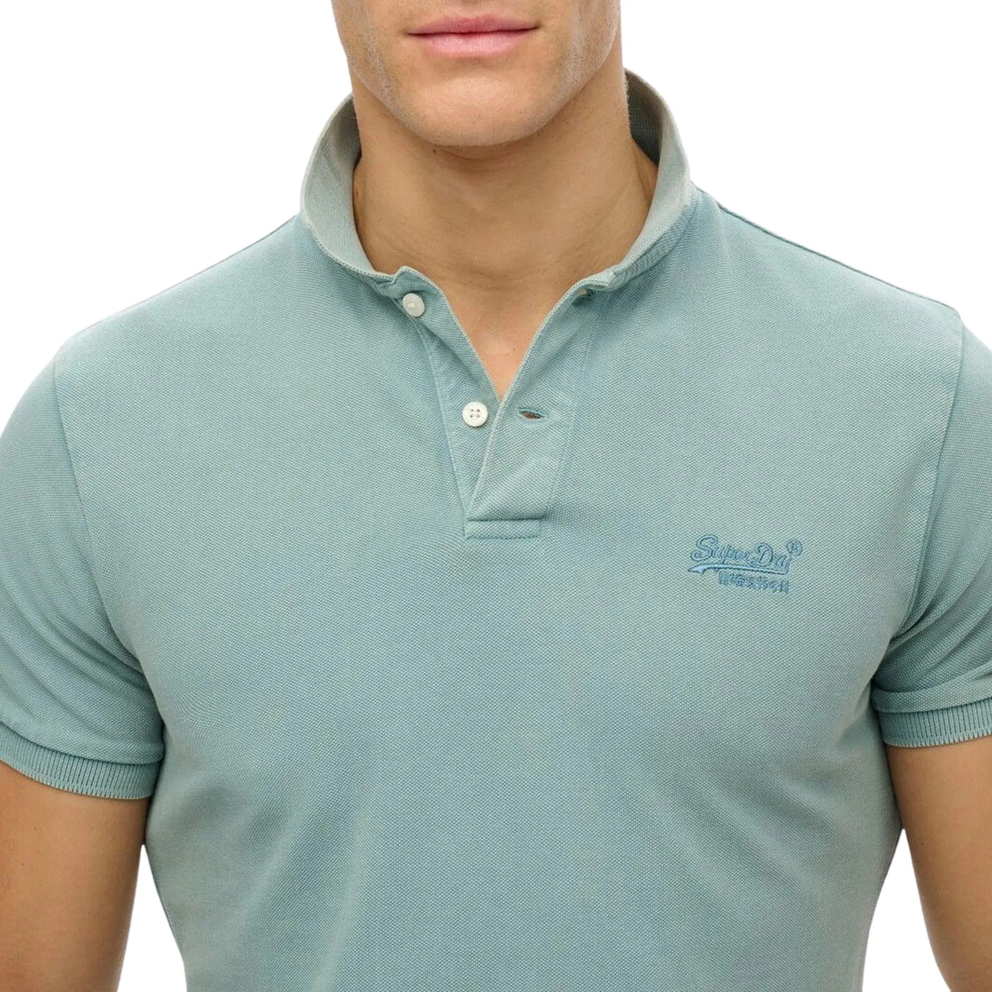 Superdry Vintage Destroy Polo Heren