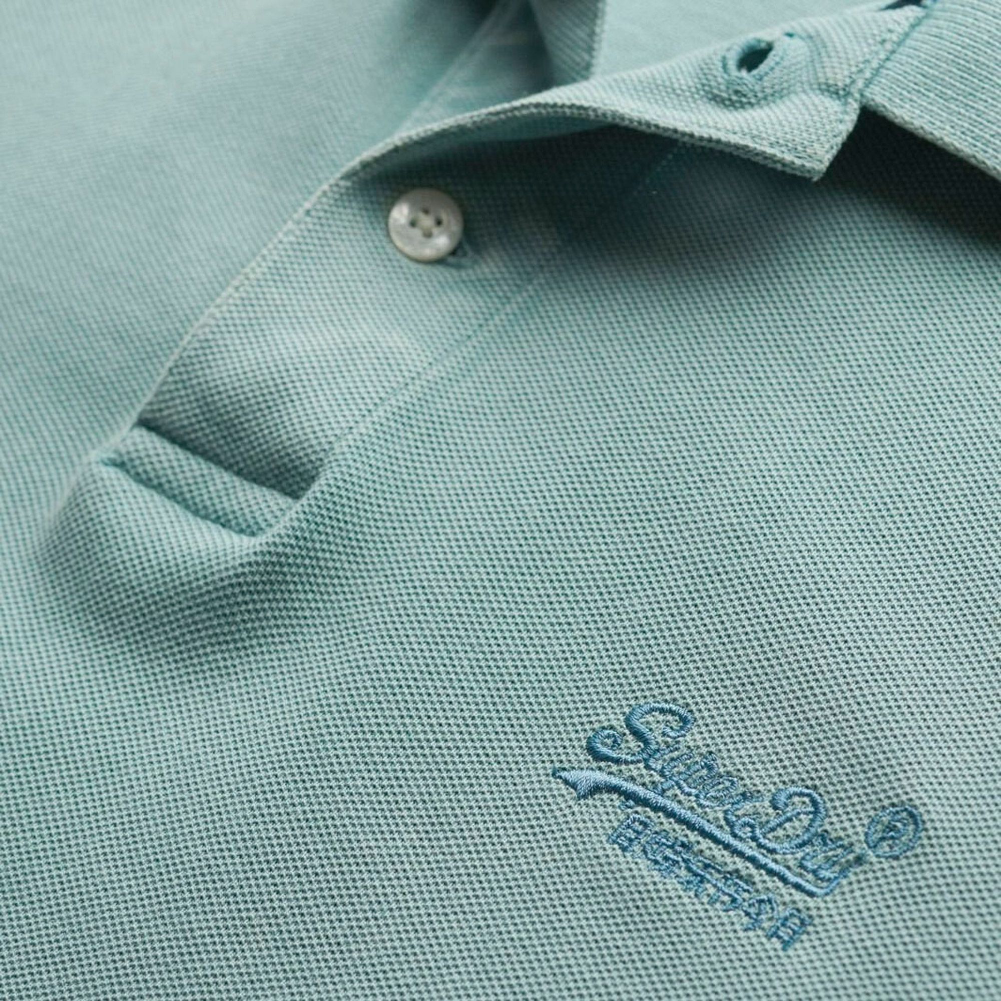 Superdry Vintage Destroy Polo Heren
