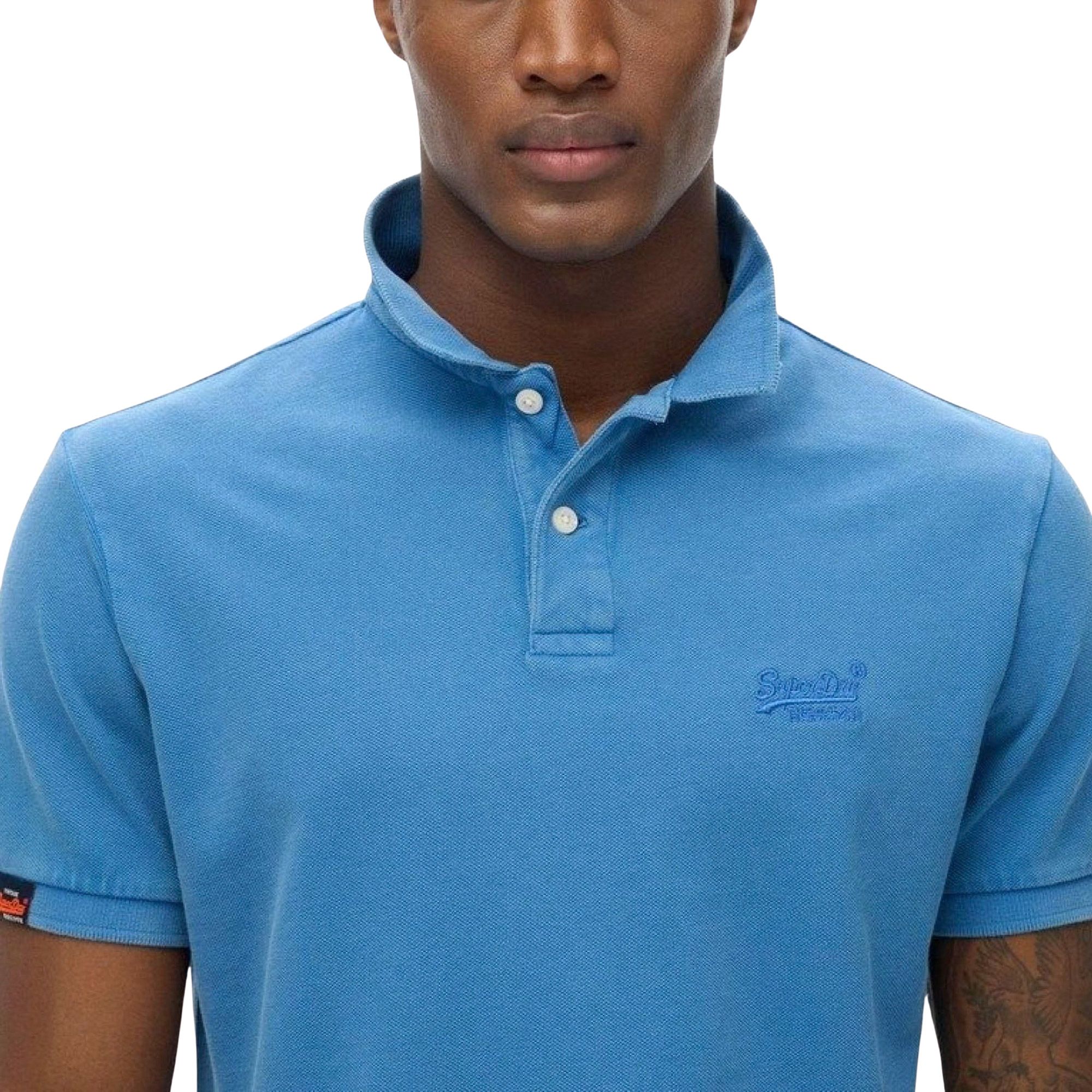 Superdry Vintage Destroy Polo Heren