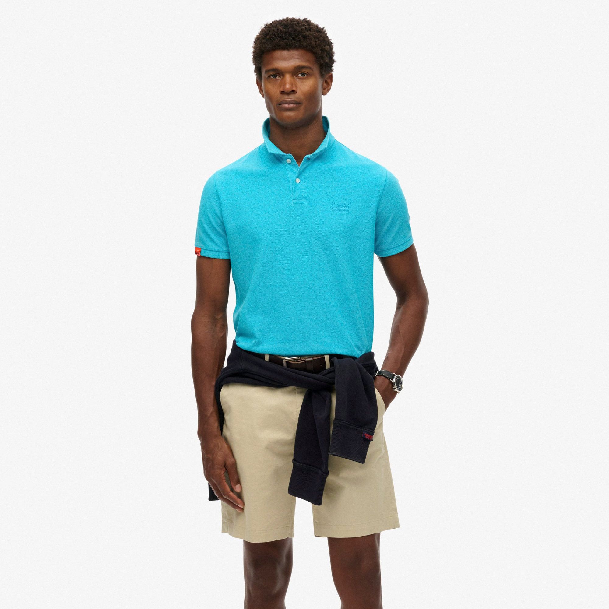 Superdry Vintage Destroy Polo Heren