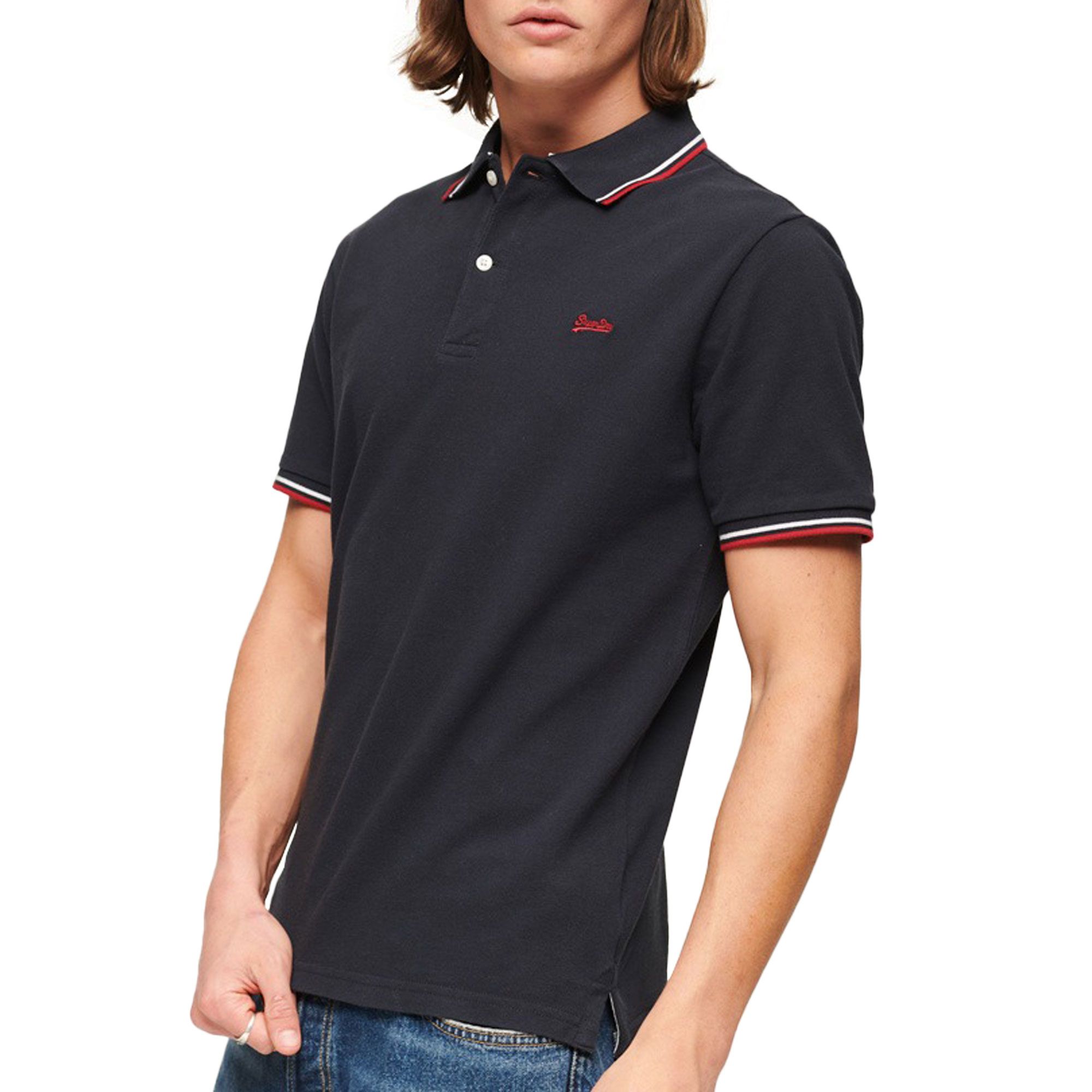 Superdry Vintage Tipped Polo Heren