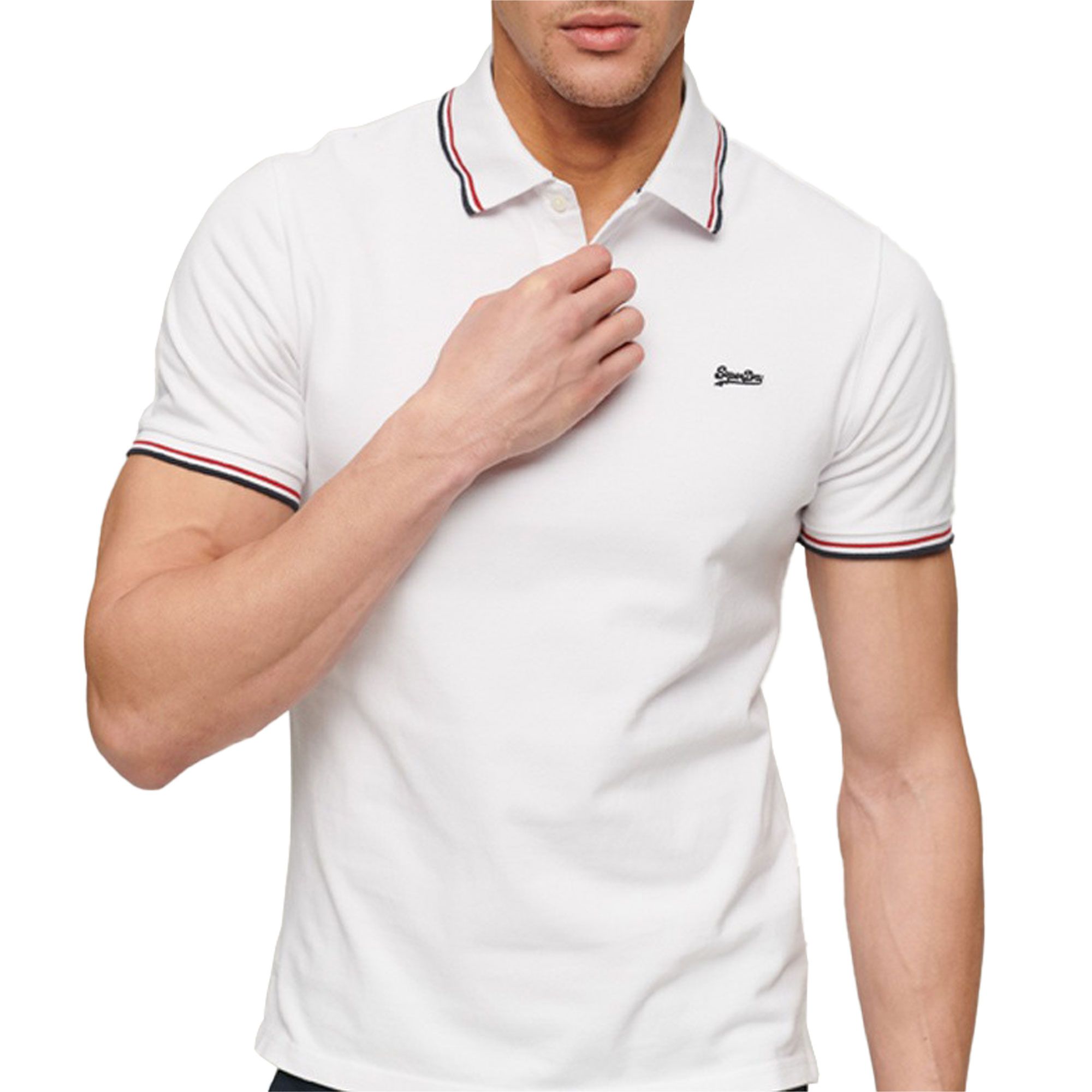 Superdry Vintage Tipped Polo Heren