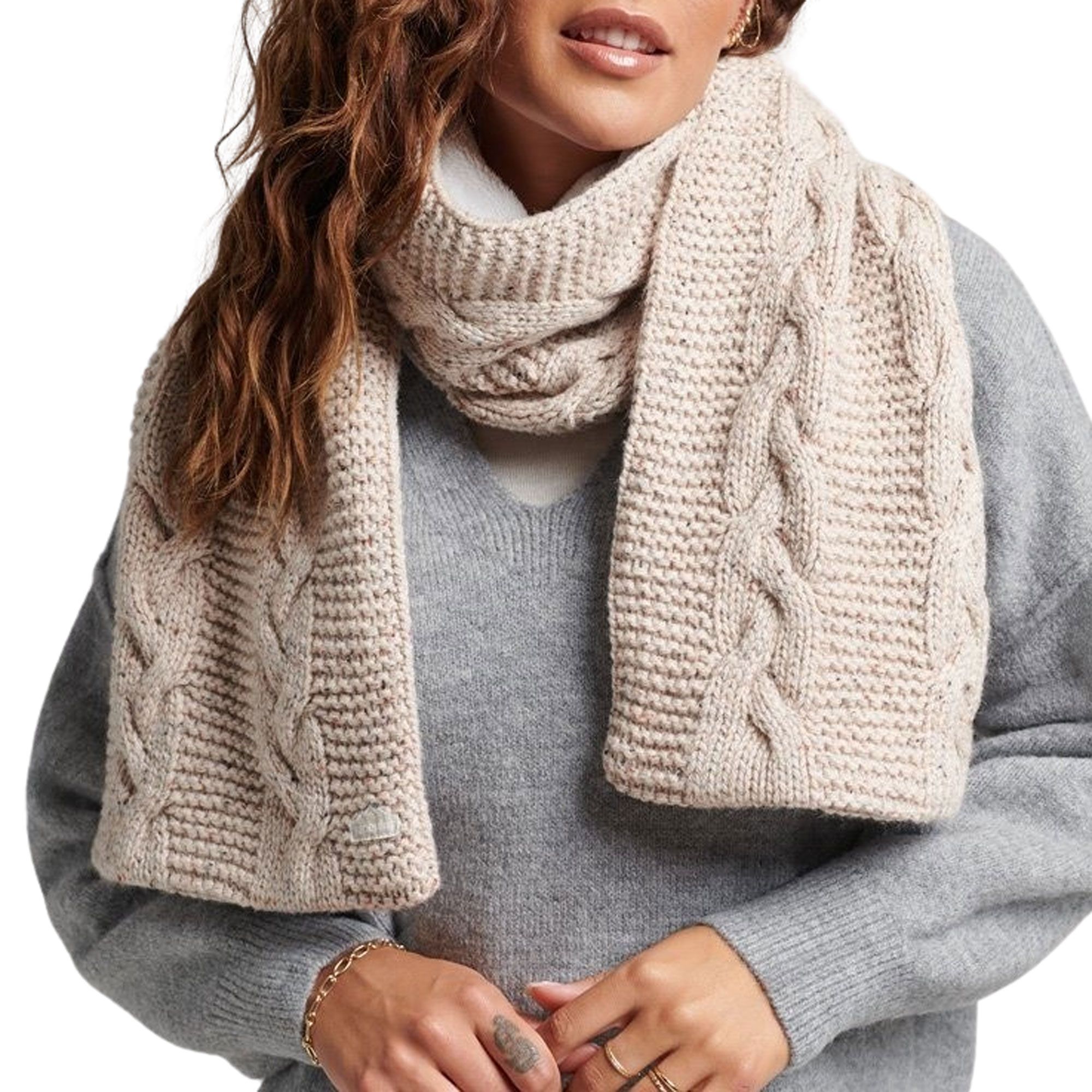 Superdry Vintage Cable Sjaal Dames