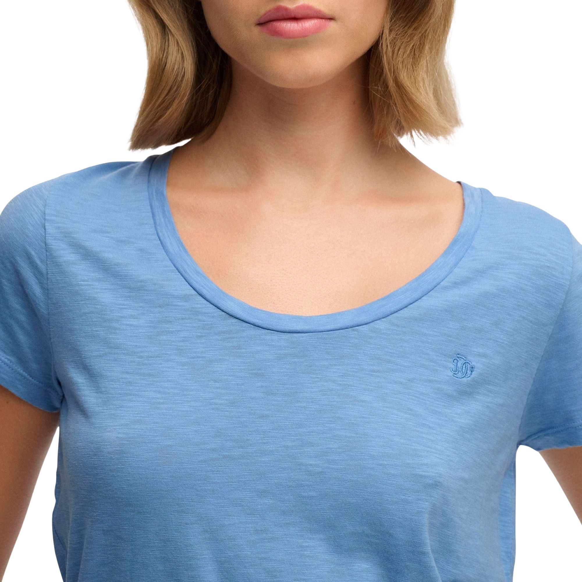 Superdry Studios Scoop Neck Shirt Dames