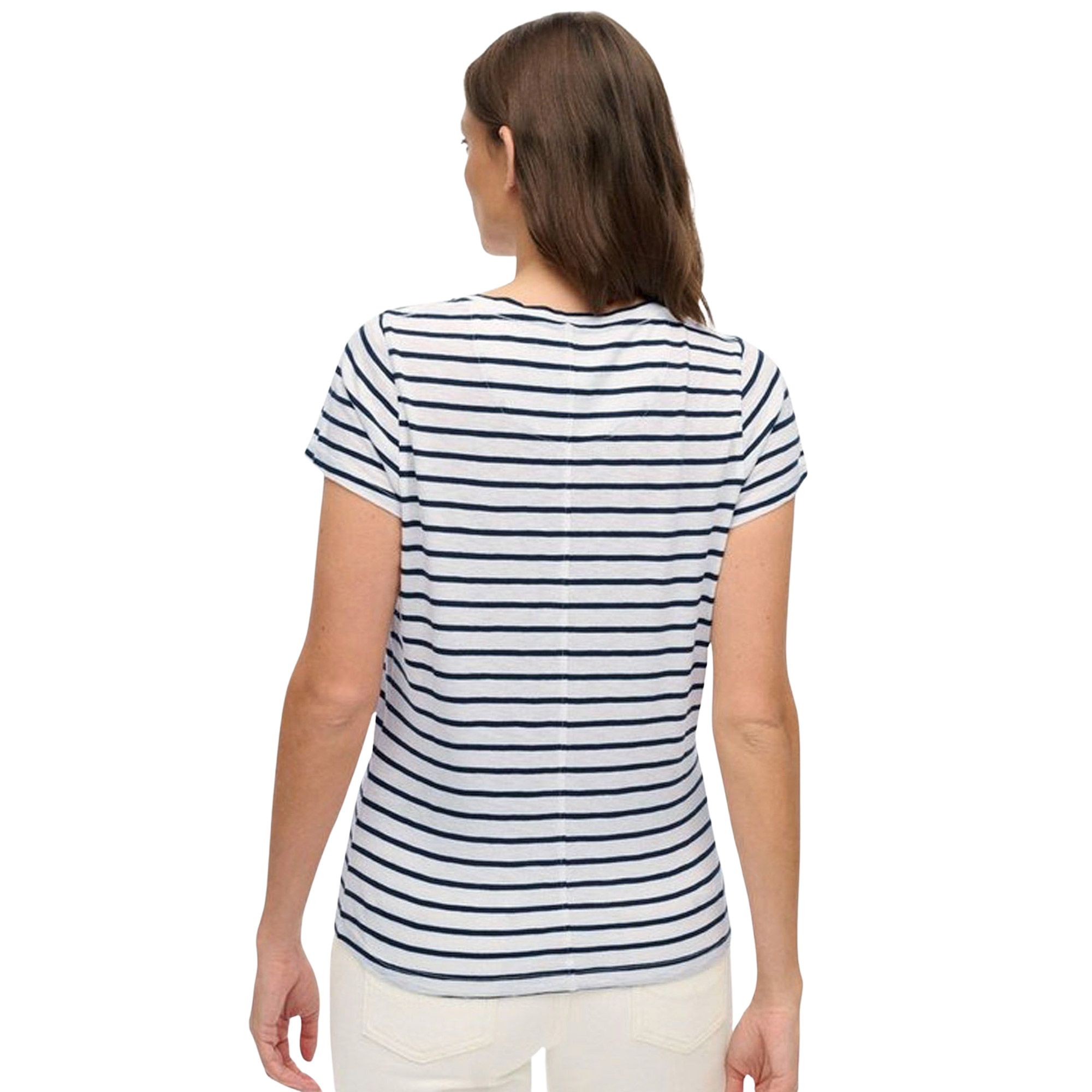 Superdry Studios Scoop Neck Shirt Dames