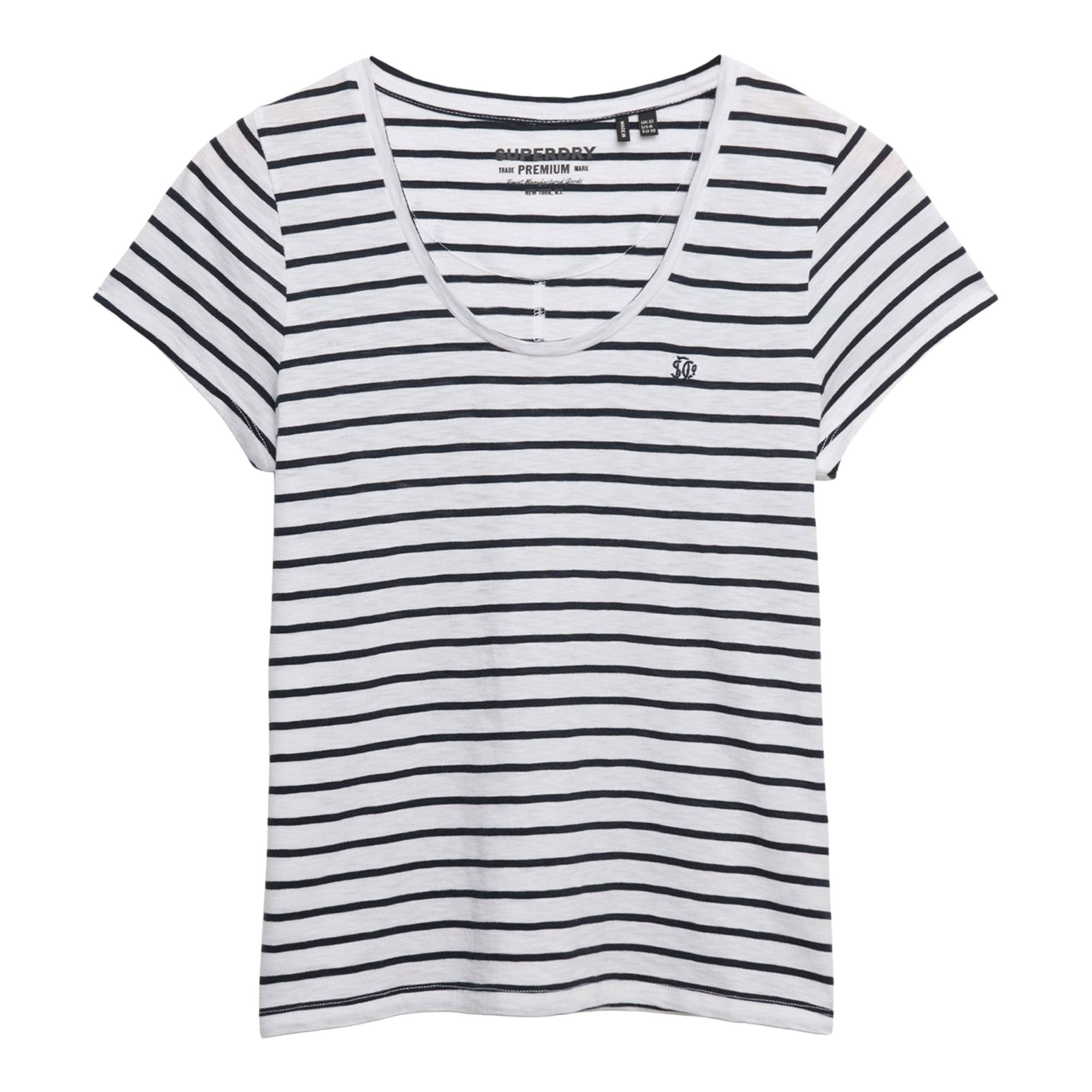 Superdry Studios Scoop Neck Shirt Dames