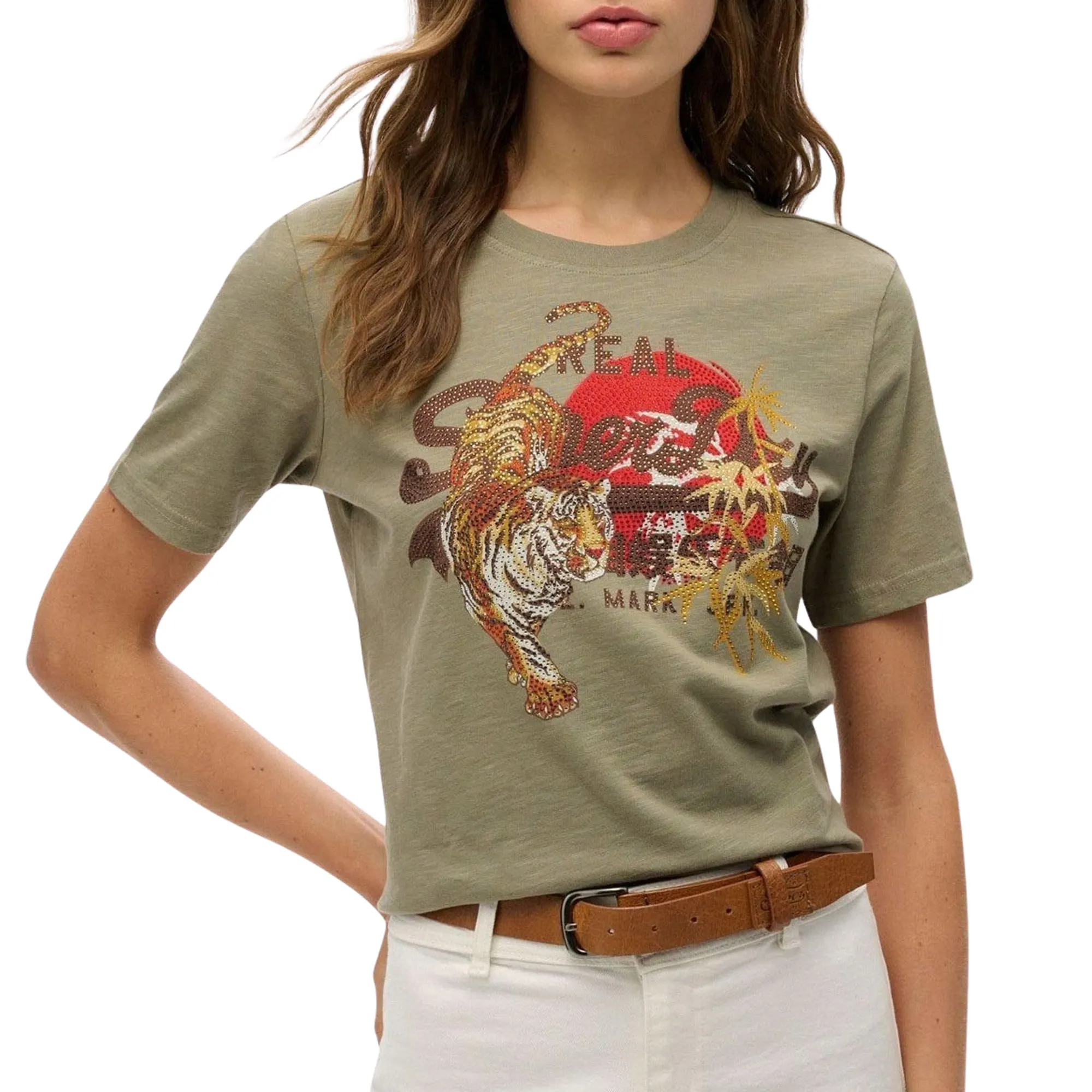 Superdry Vintage Logo Tokyo Relaxed Shirt Dames