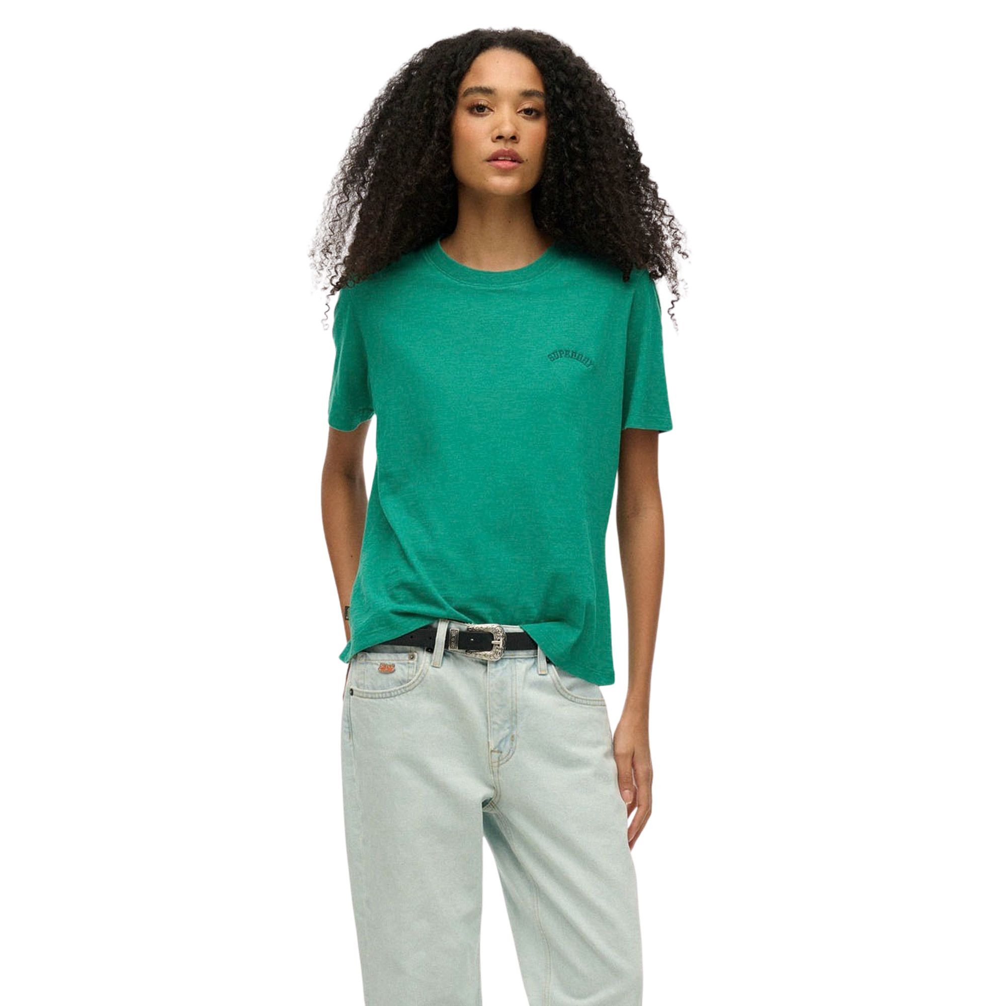 Superdry Essential Logo Washed Shirt Dames