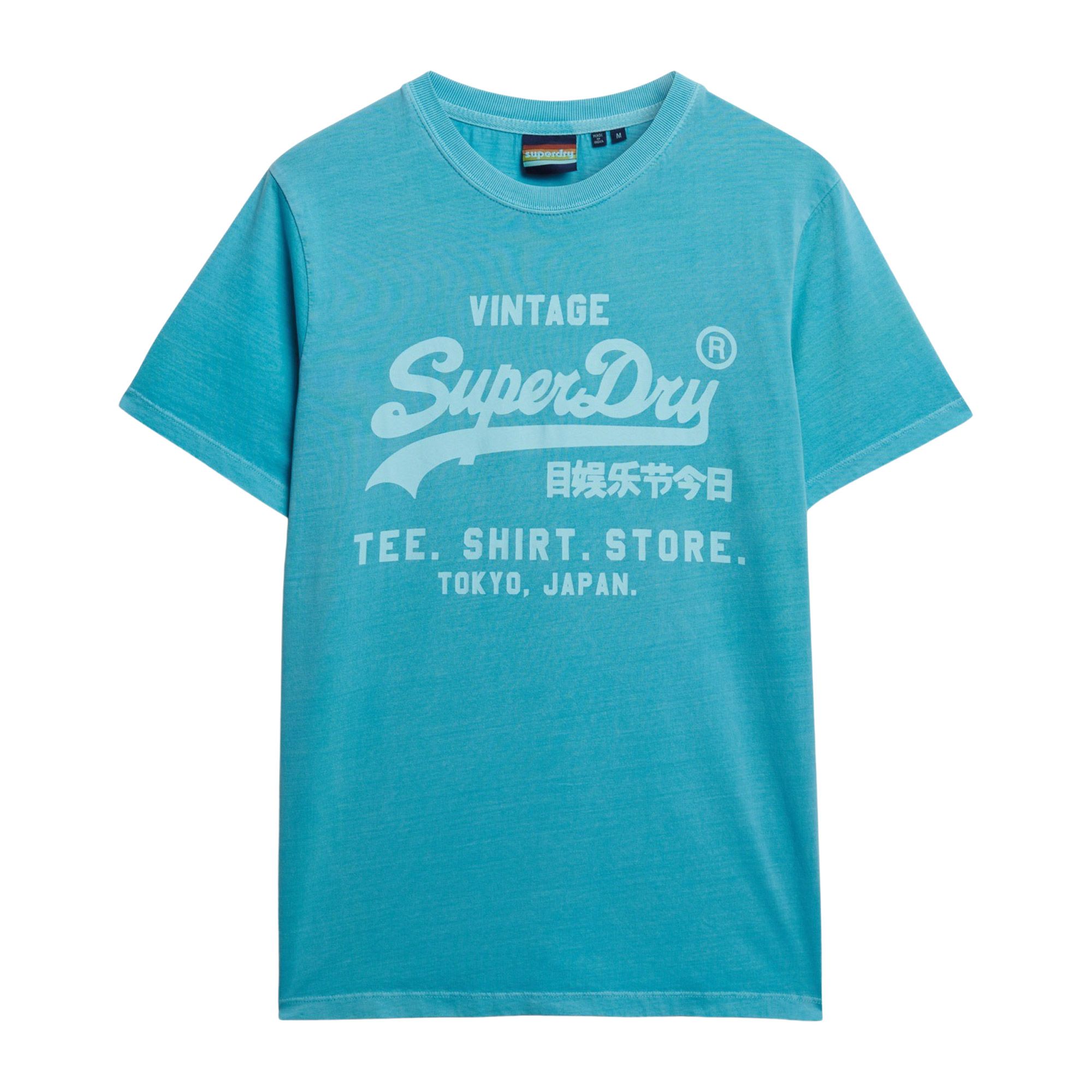 Superdry Vintage Logo Neon Relaxed Shirt Heren