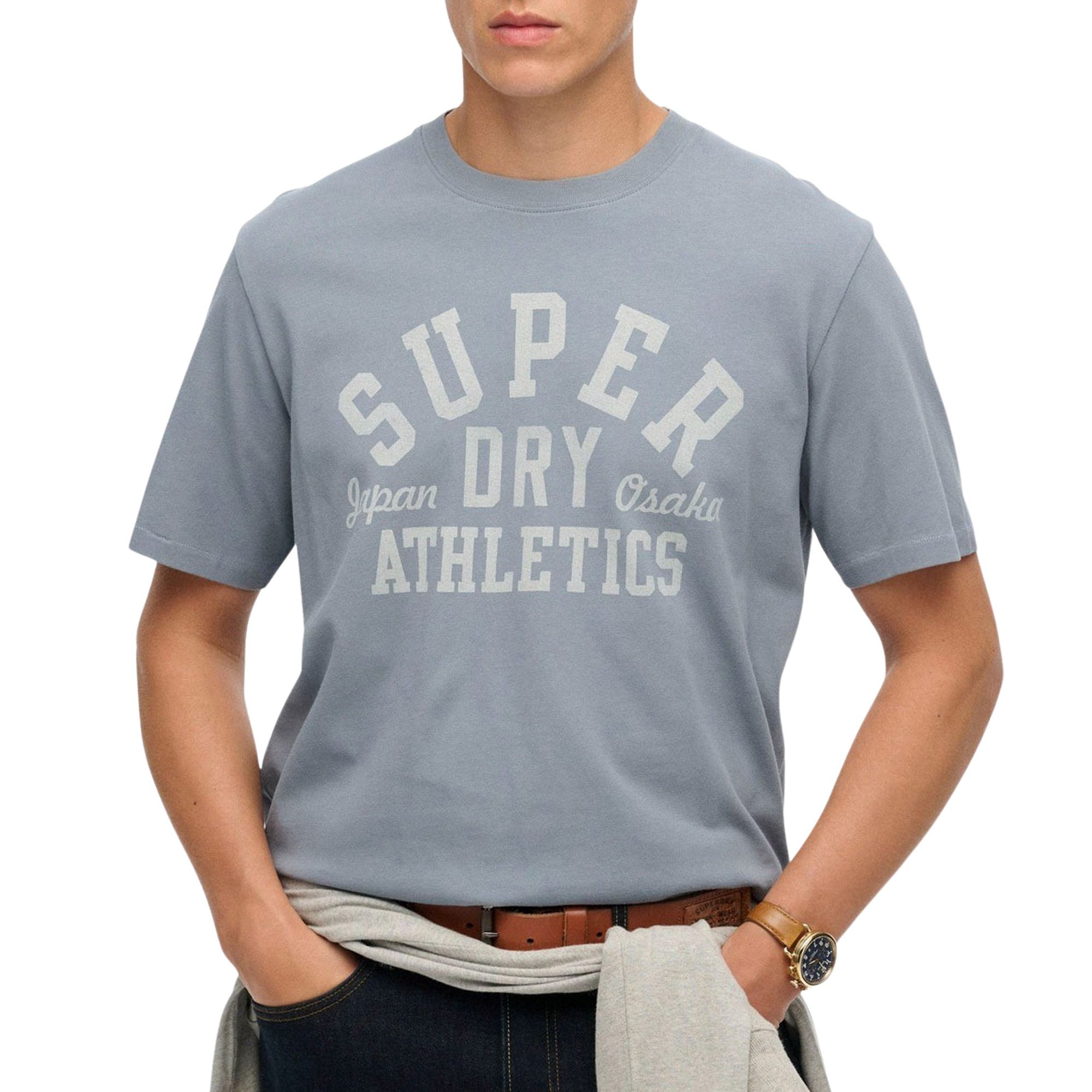 Superdry Vintage Athletic Essential Graphic Shirt Heren