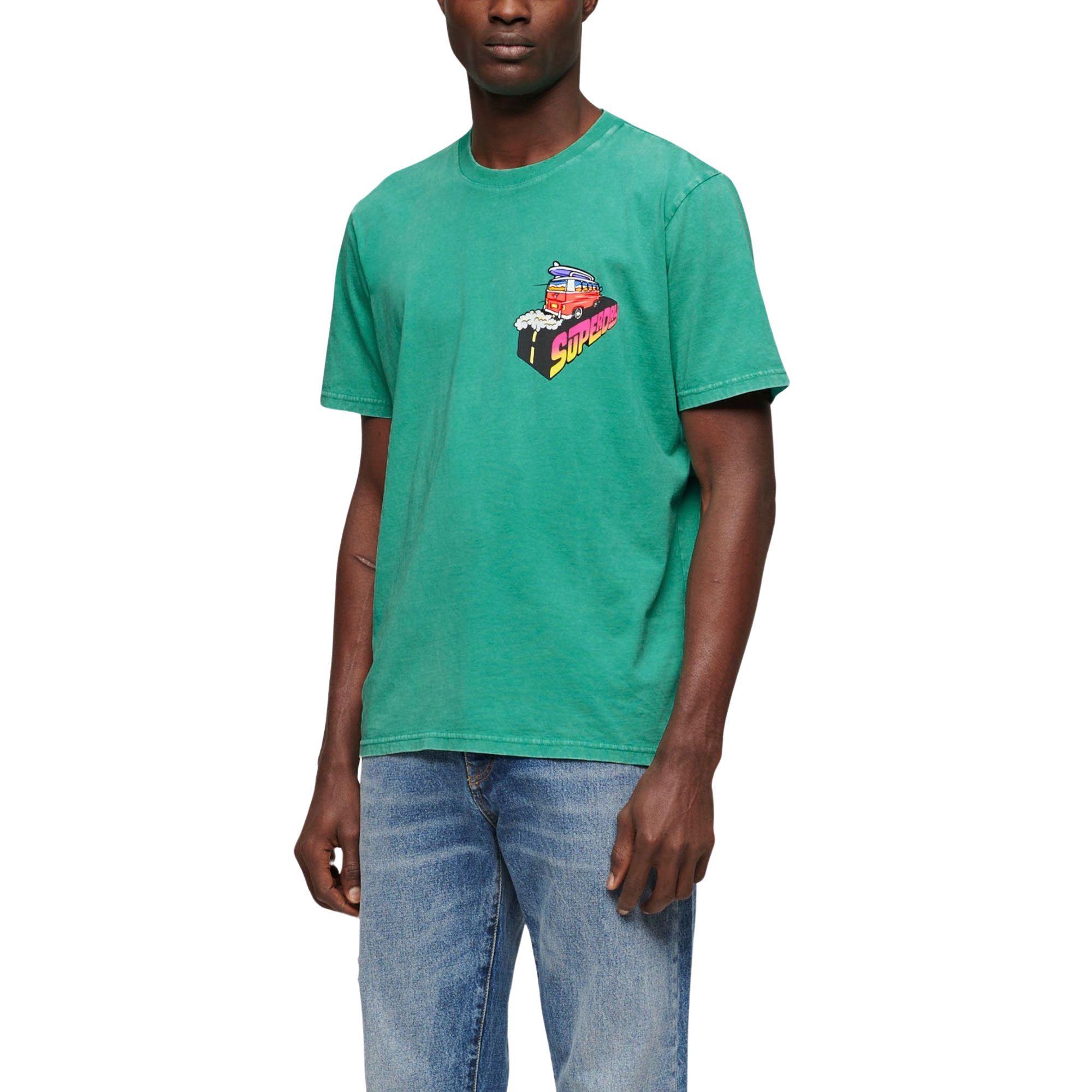 Superdry Neon Travel Chest Loose Shirt Heren