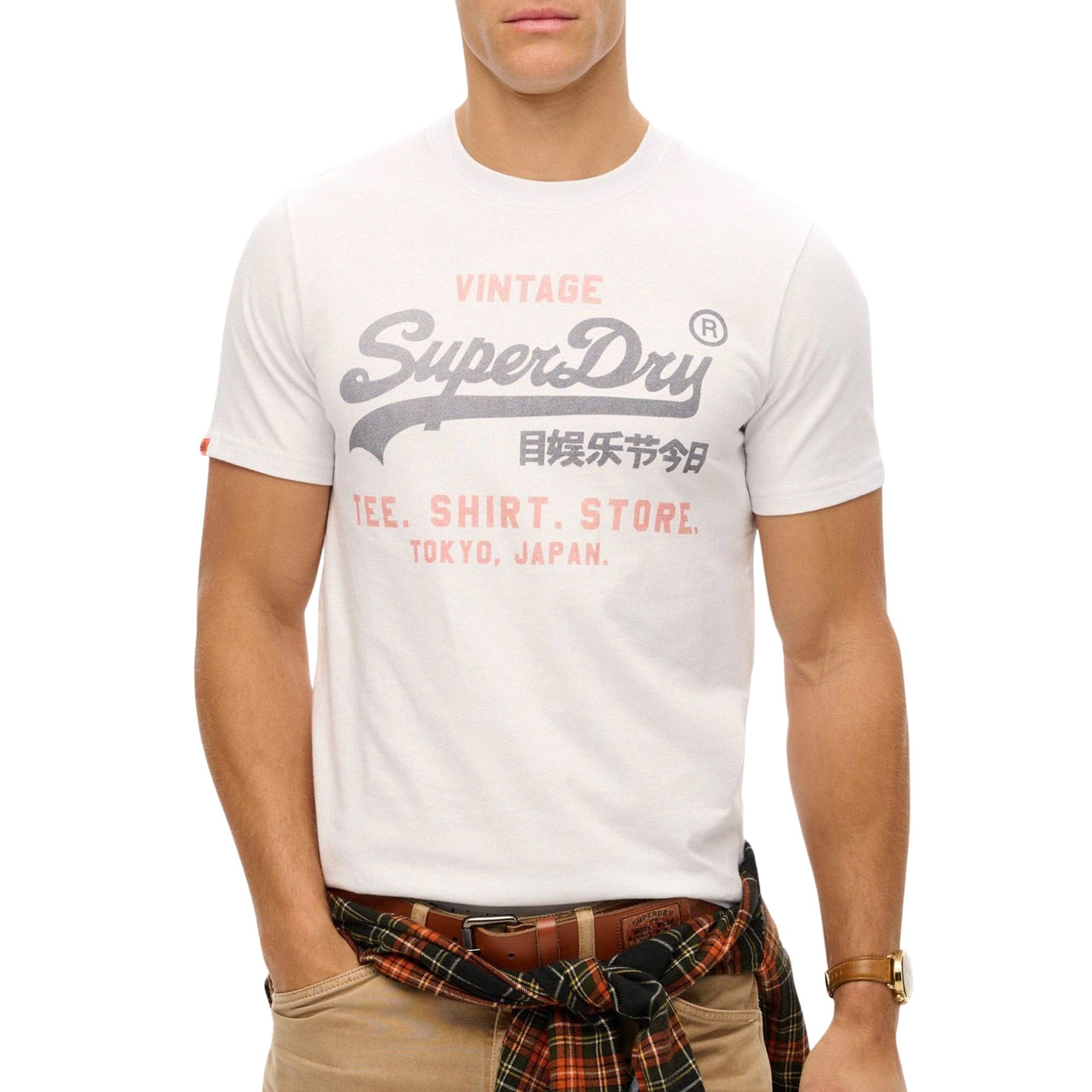 Superdry Vintage Logo Heritage Relaxed Shirt Heren