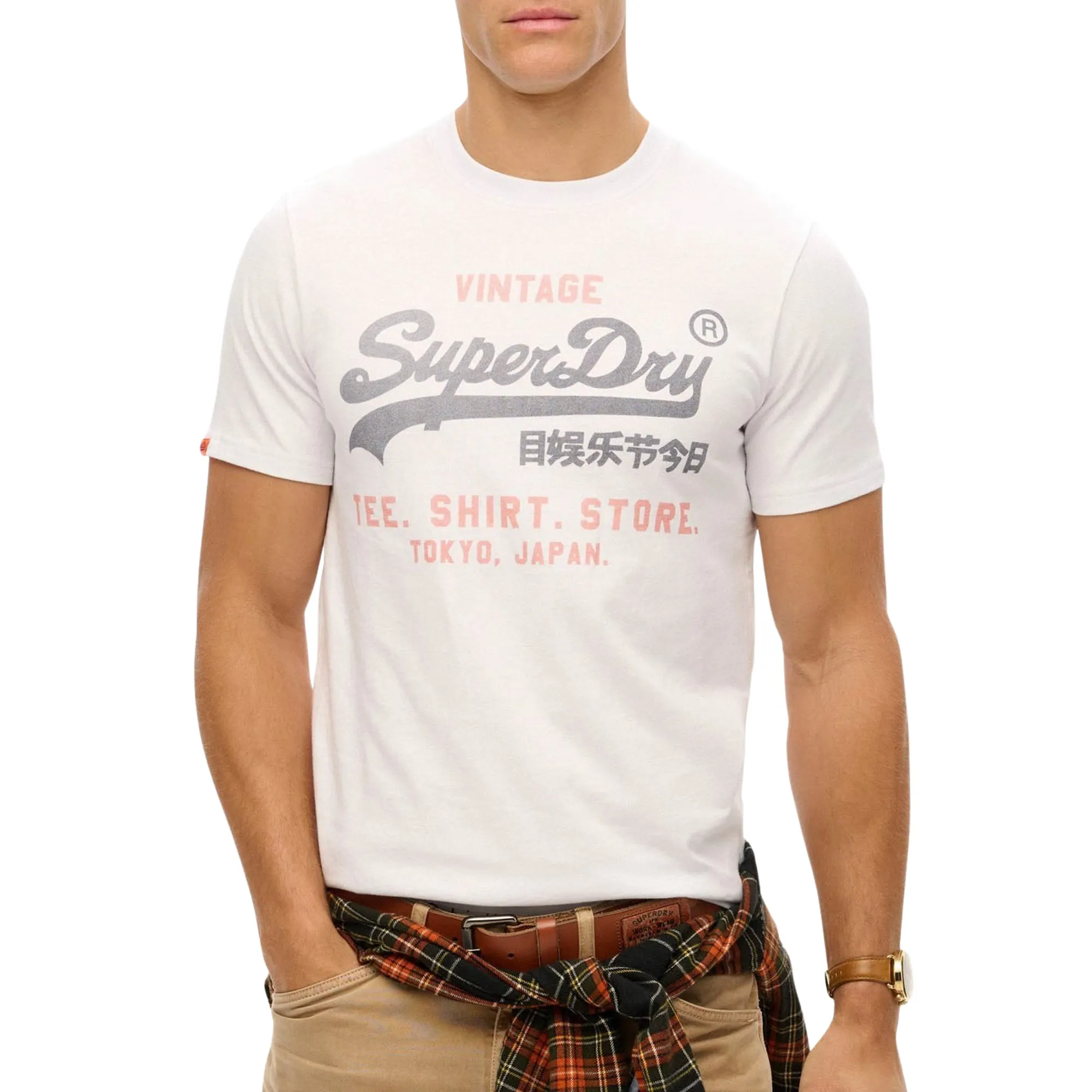 Superdry Vintage Logo Heritage Relaxed Shirt Heren