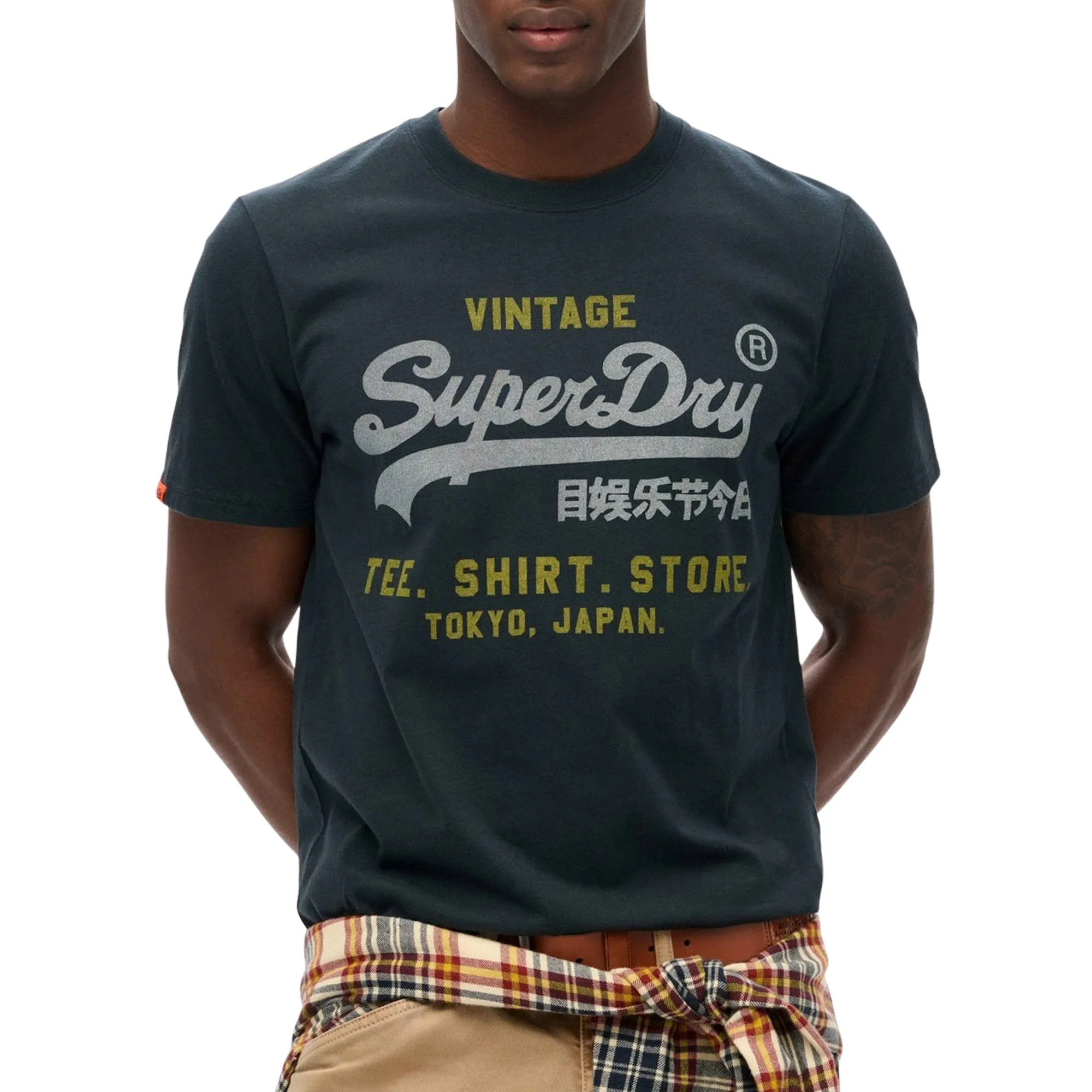 Superdry Vintage Logo Heritage Relaxed Shirt Heren