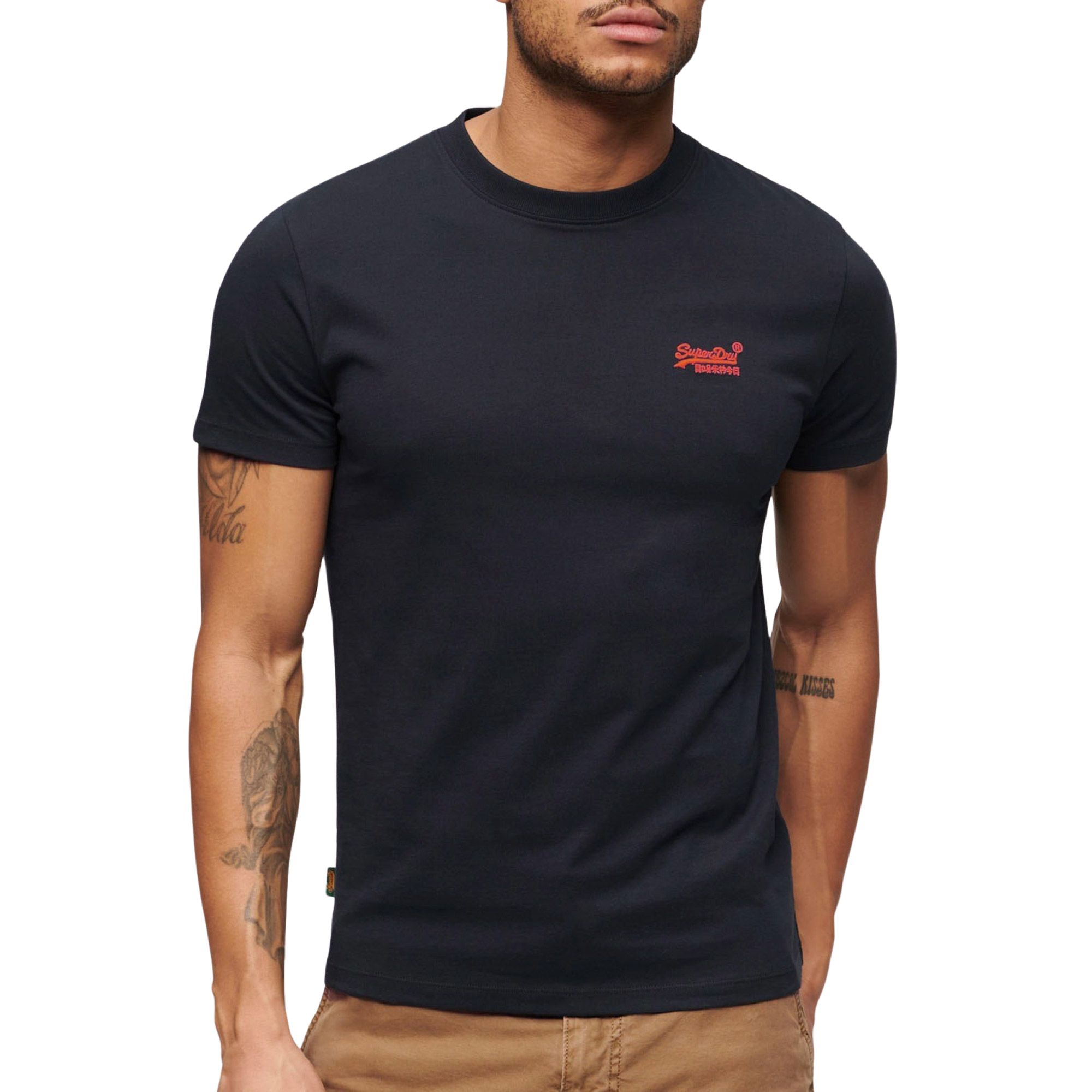 Superdry Essential Logo Emb Neon Shirt Men | Plutosport 