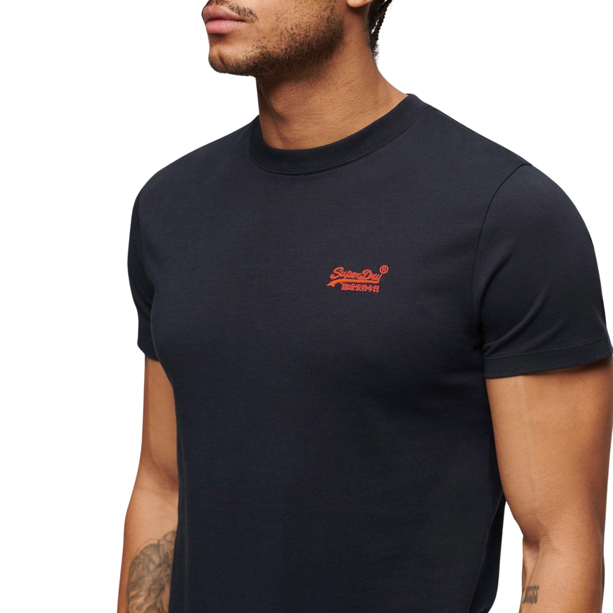 Superdry Essential Logo Emb Neon Shirt Heren