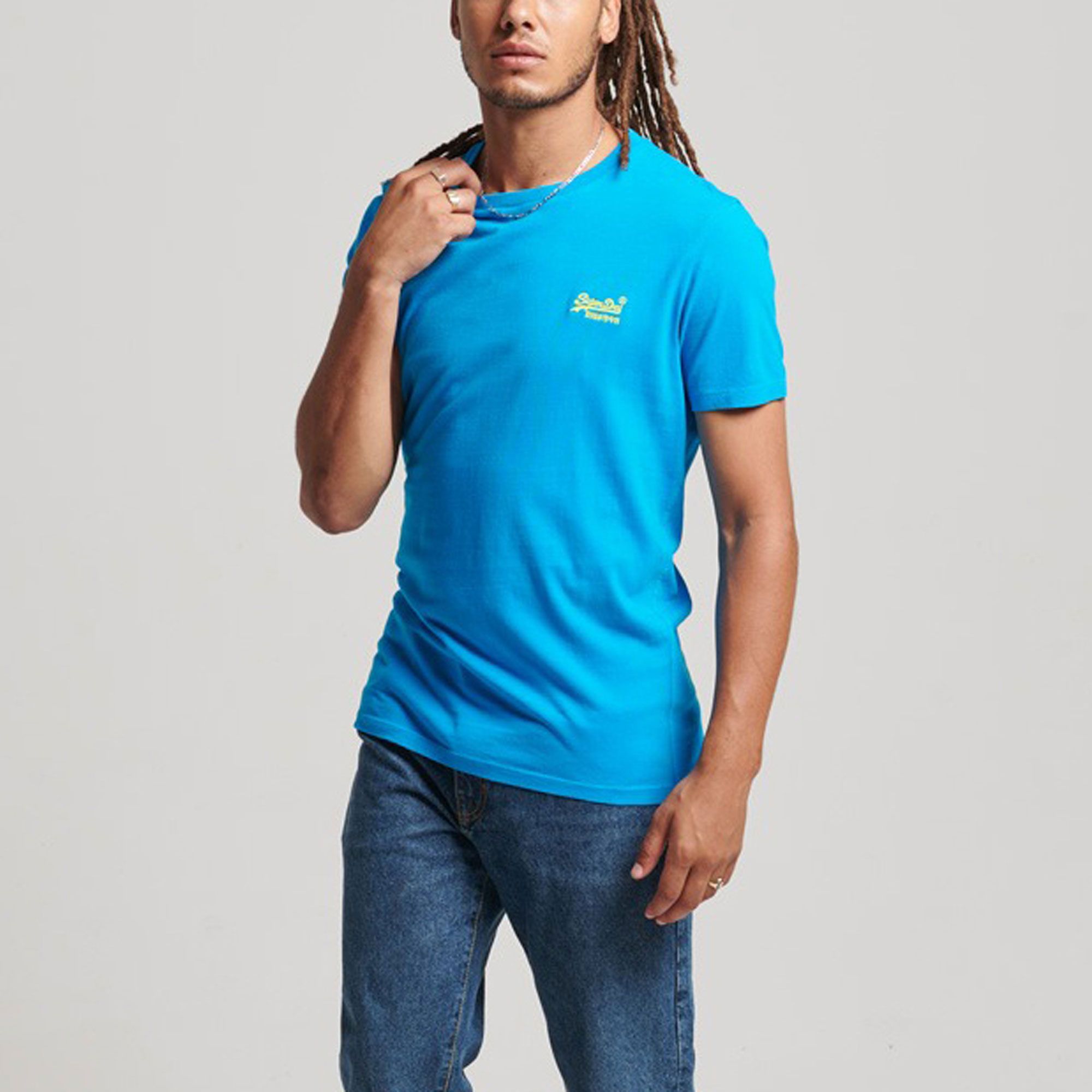 Superdry Orange Label Neon Lite Shirt Heren