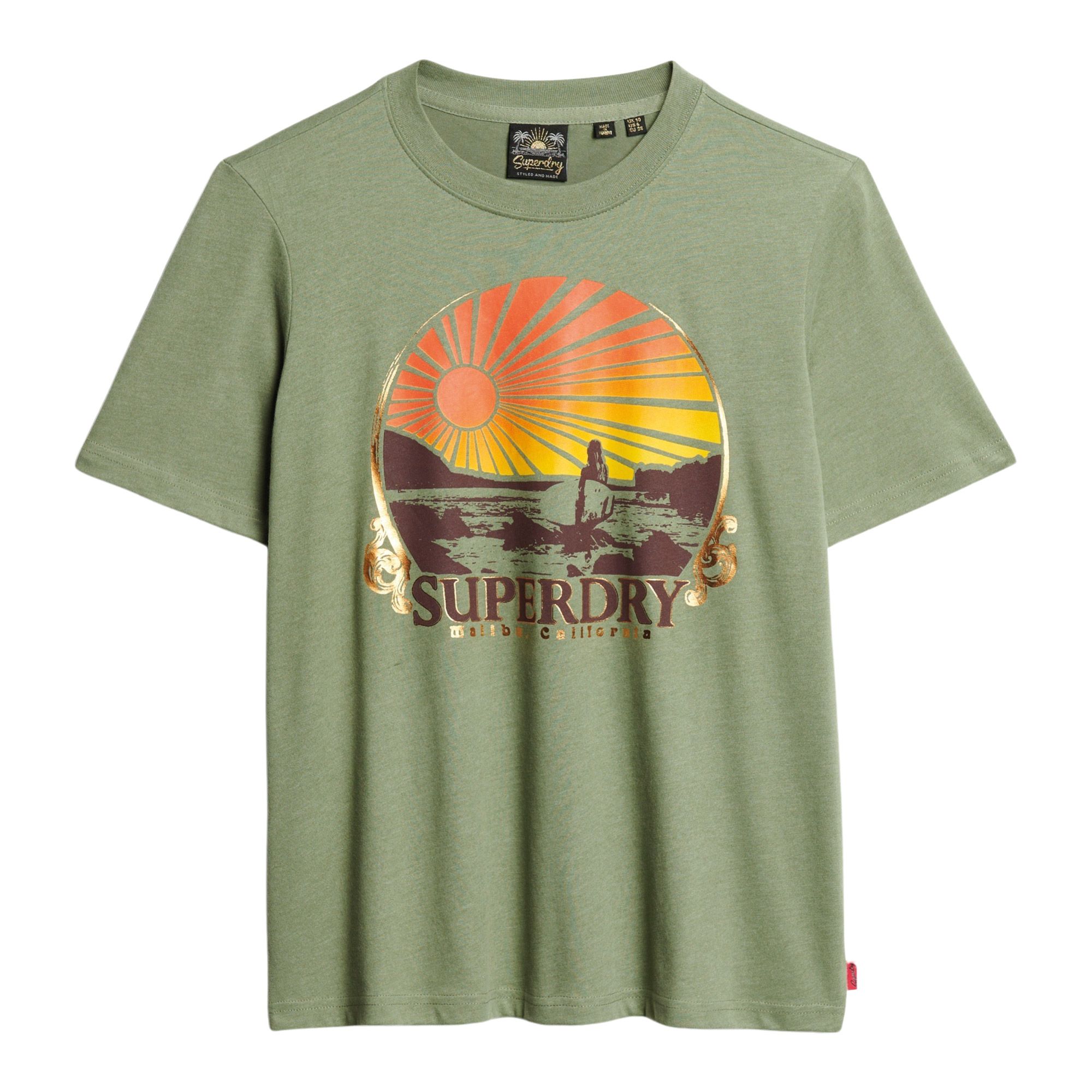 Superdry Travel Souvenir Shirt Dames