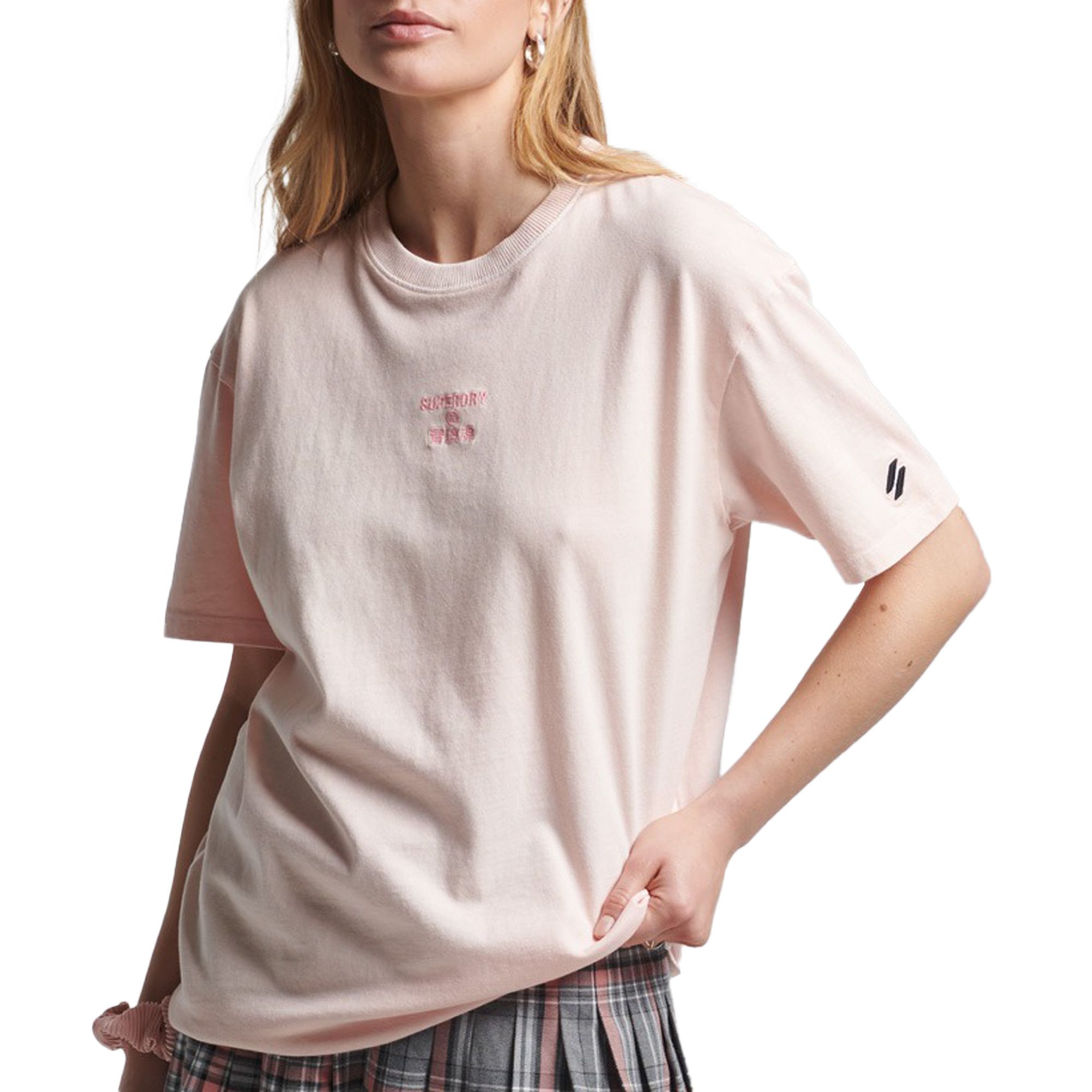 Superdry Code CL Garment Dye Shirt Dames