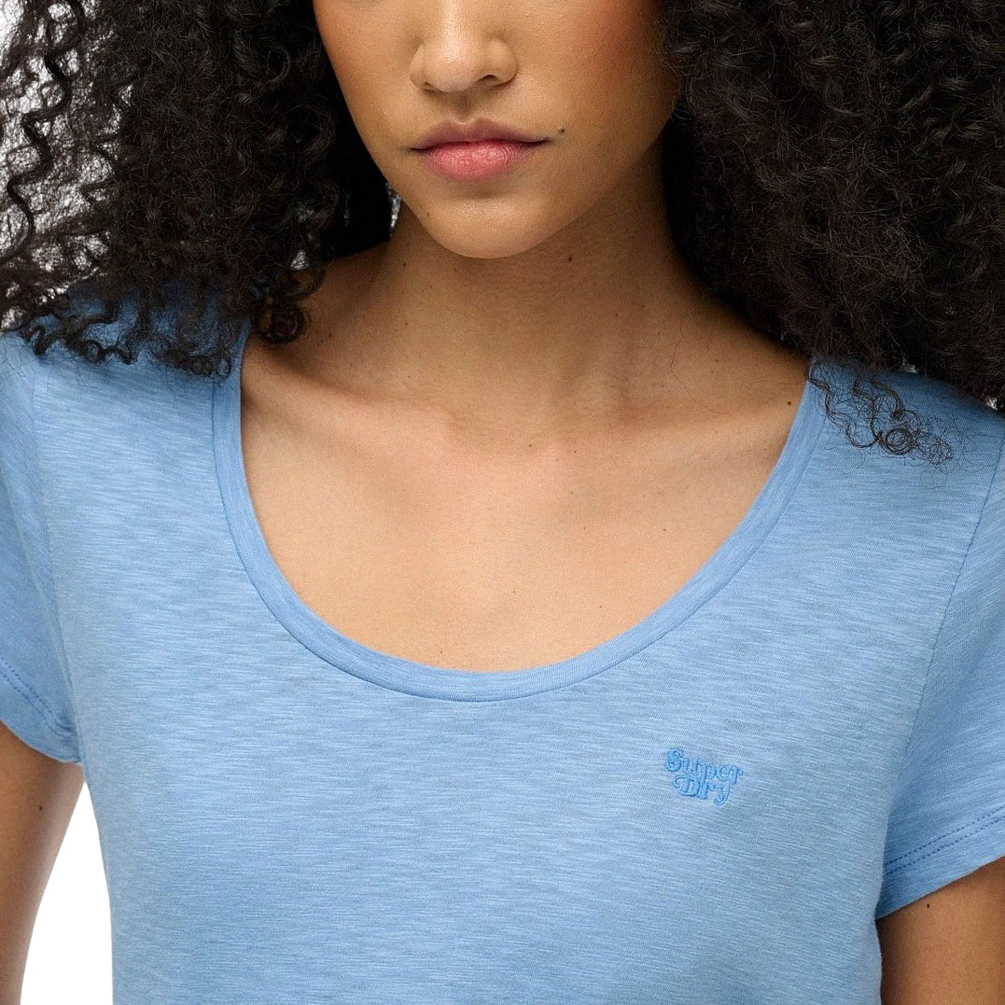 Superdry Scoop Neck Shirt Dames