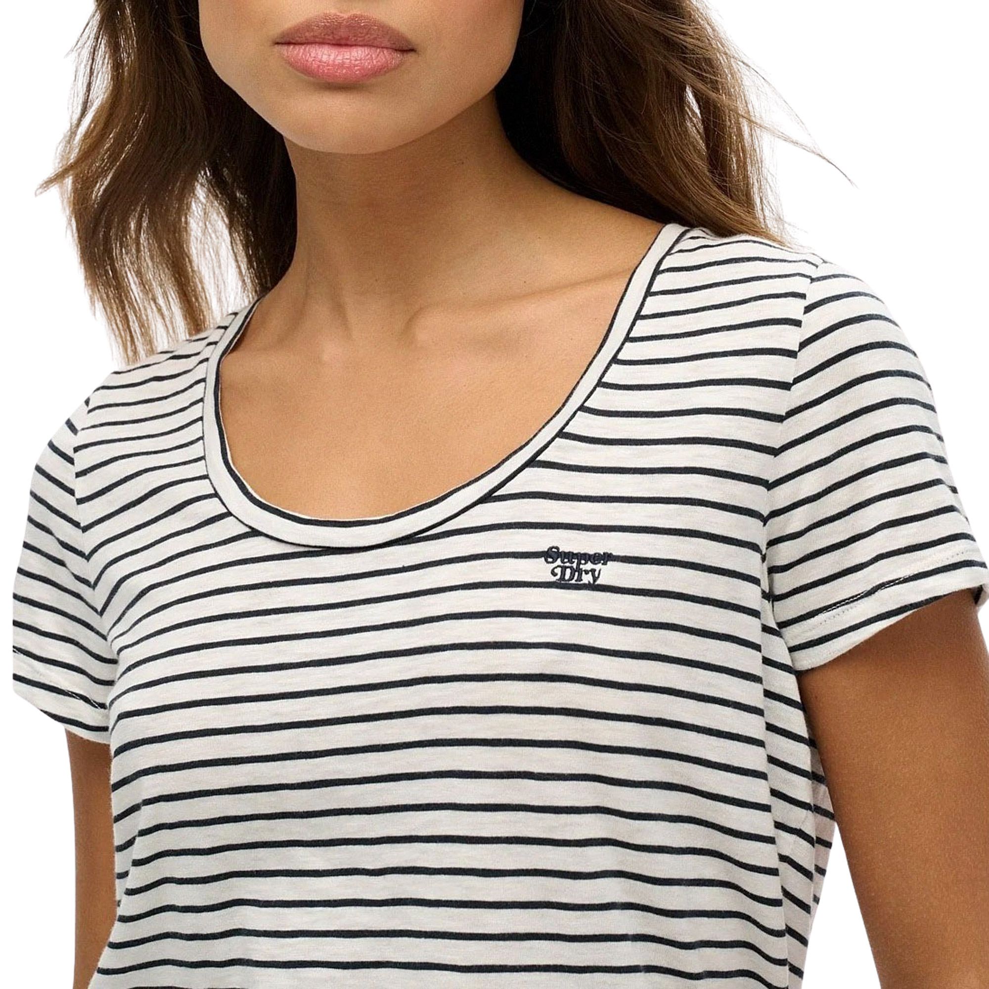 Superdry Scoop Neck Shirt Dames