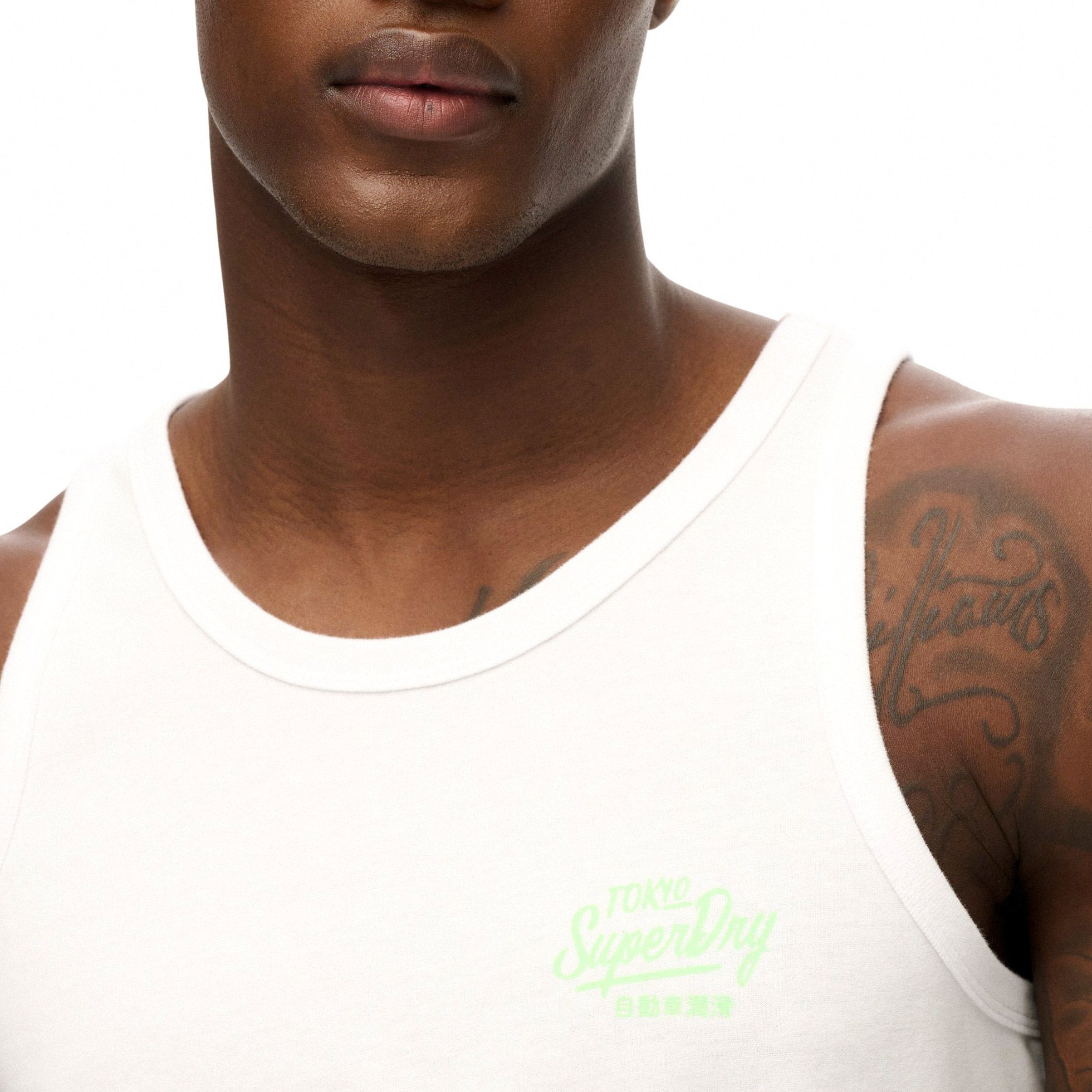 Superdry Contrast Tanktop Heren