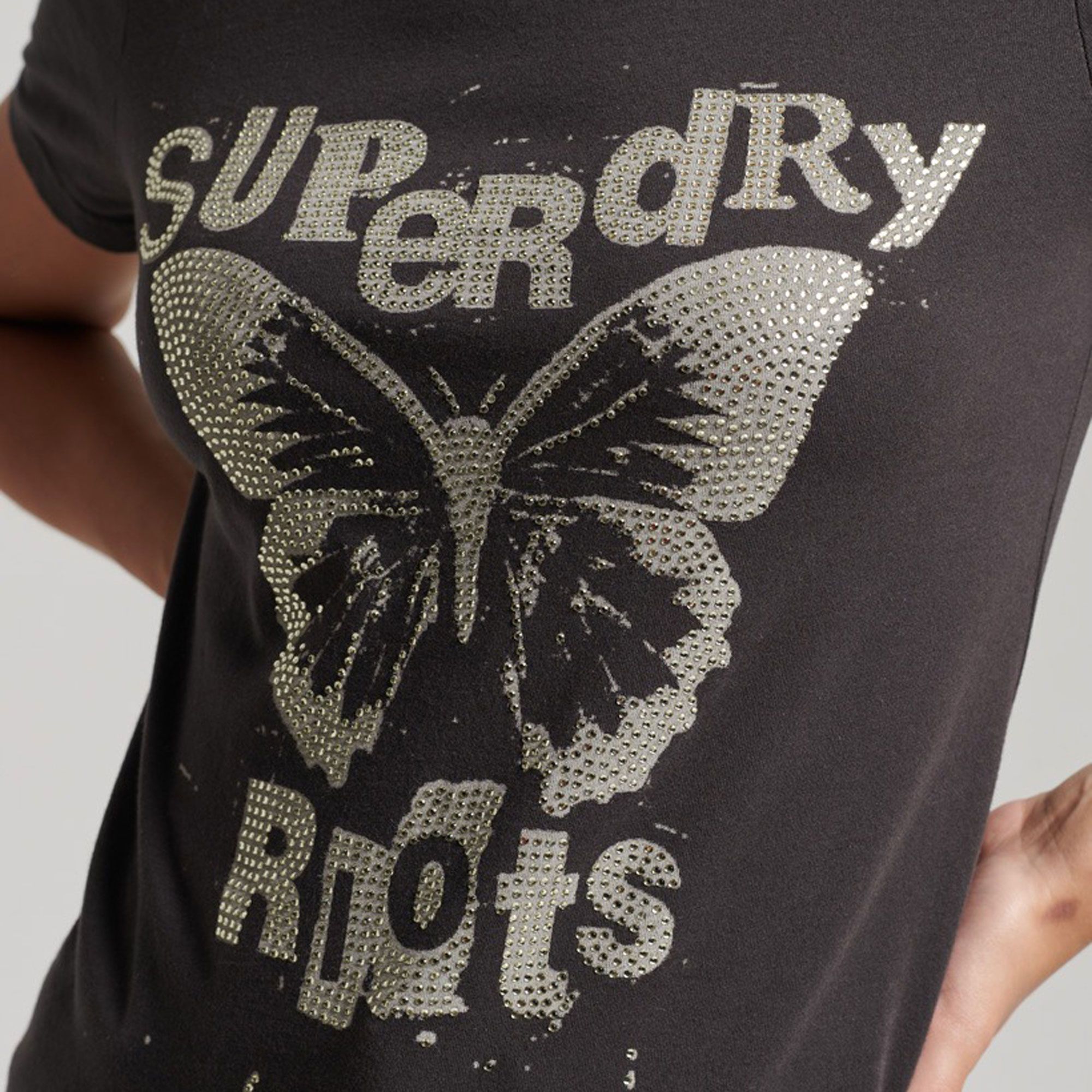 Superdry Vintage Lo-fi Poster Shirt Dames
