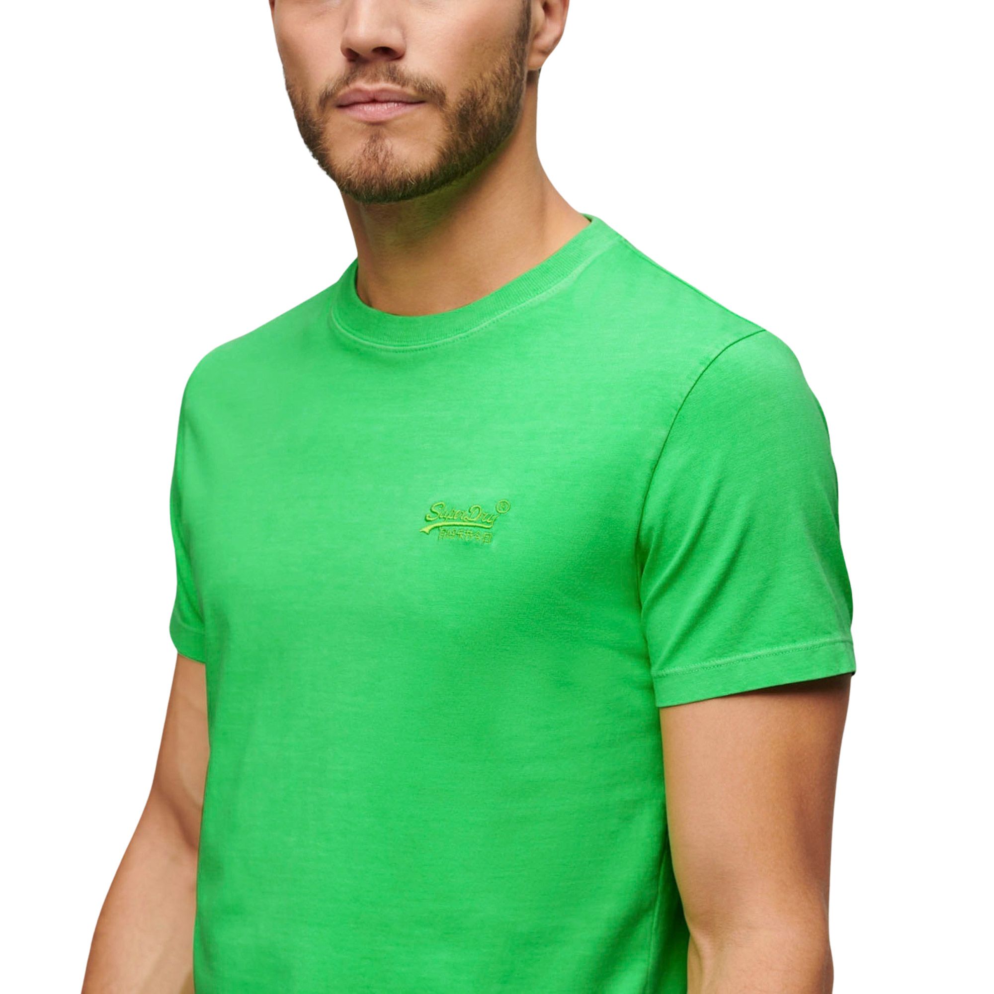 Superdry Essential Logo Emb Neon Shirt Heren