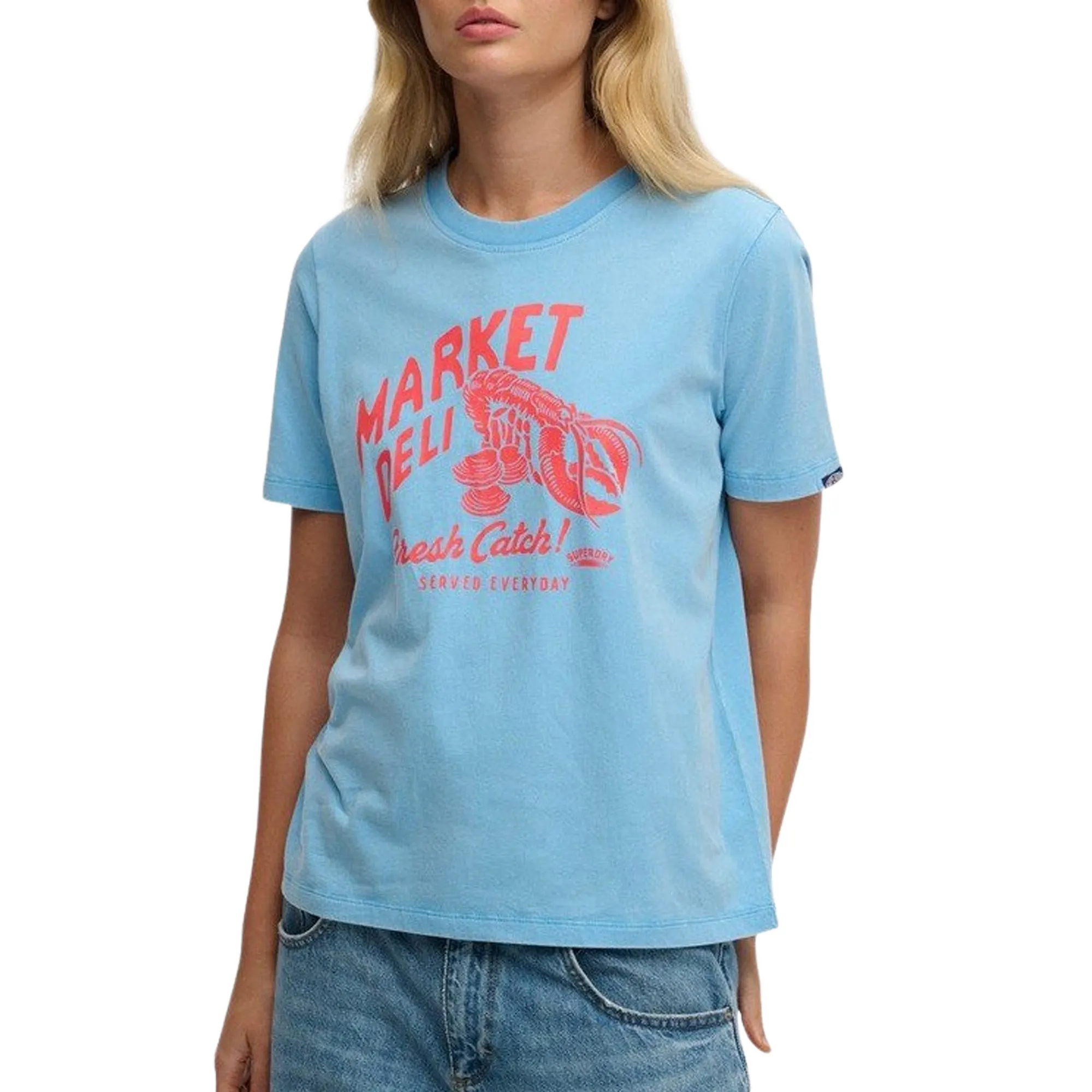 Superdry Roadside Trade Relaxed Shirt Dames