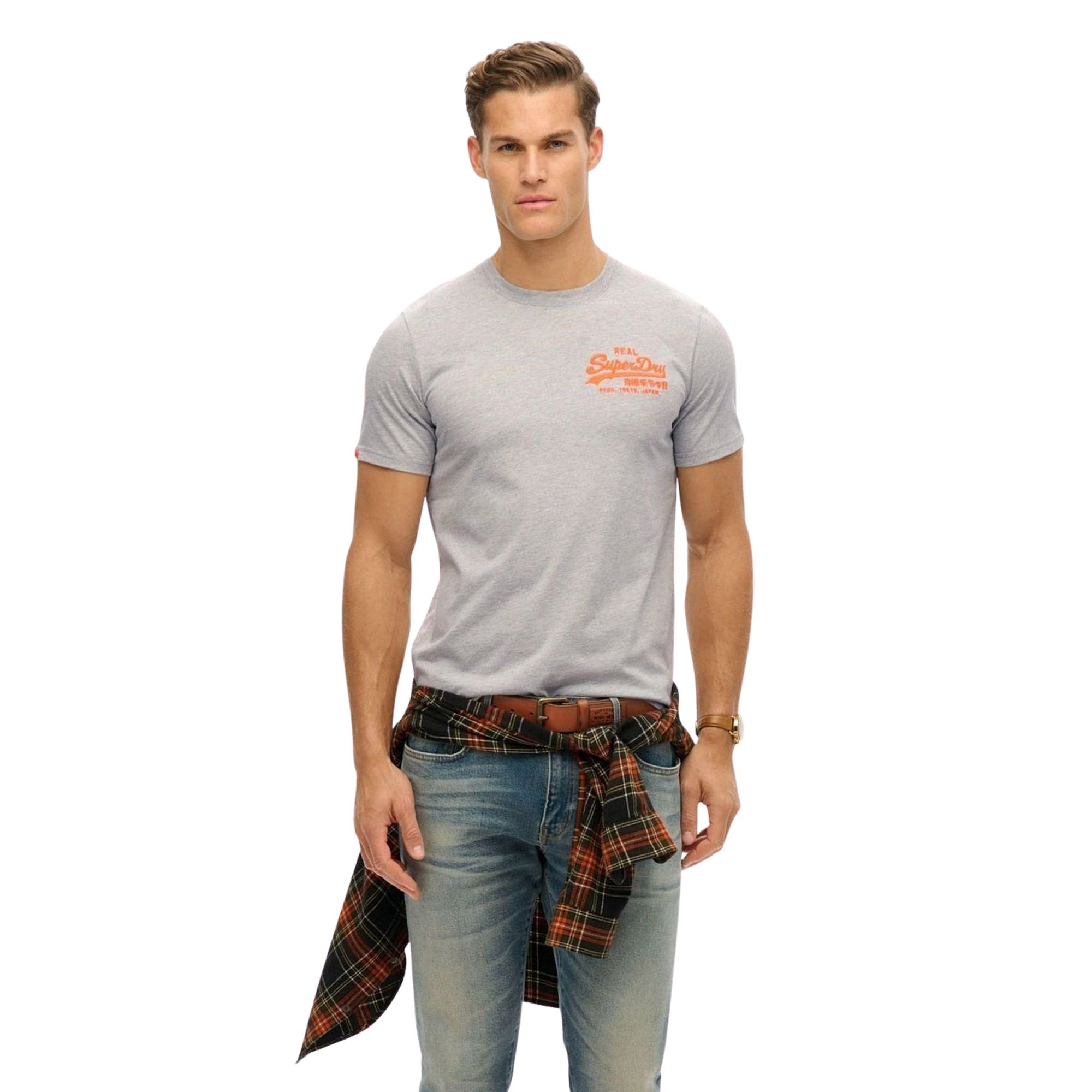 Superdry Vintage Logo Embroidered Relaxed Shirt Heren