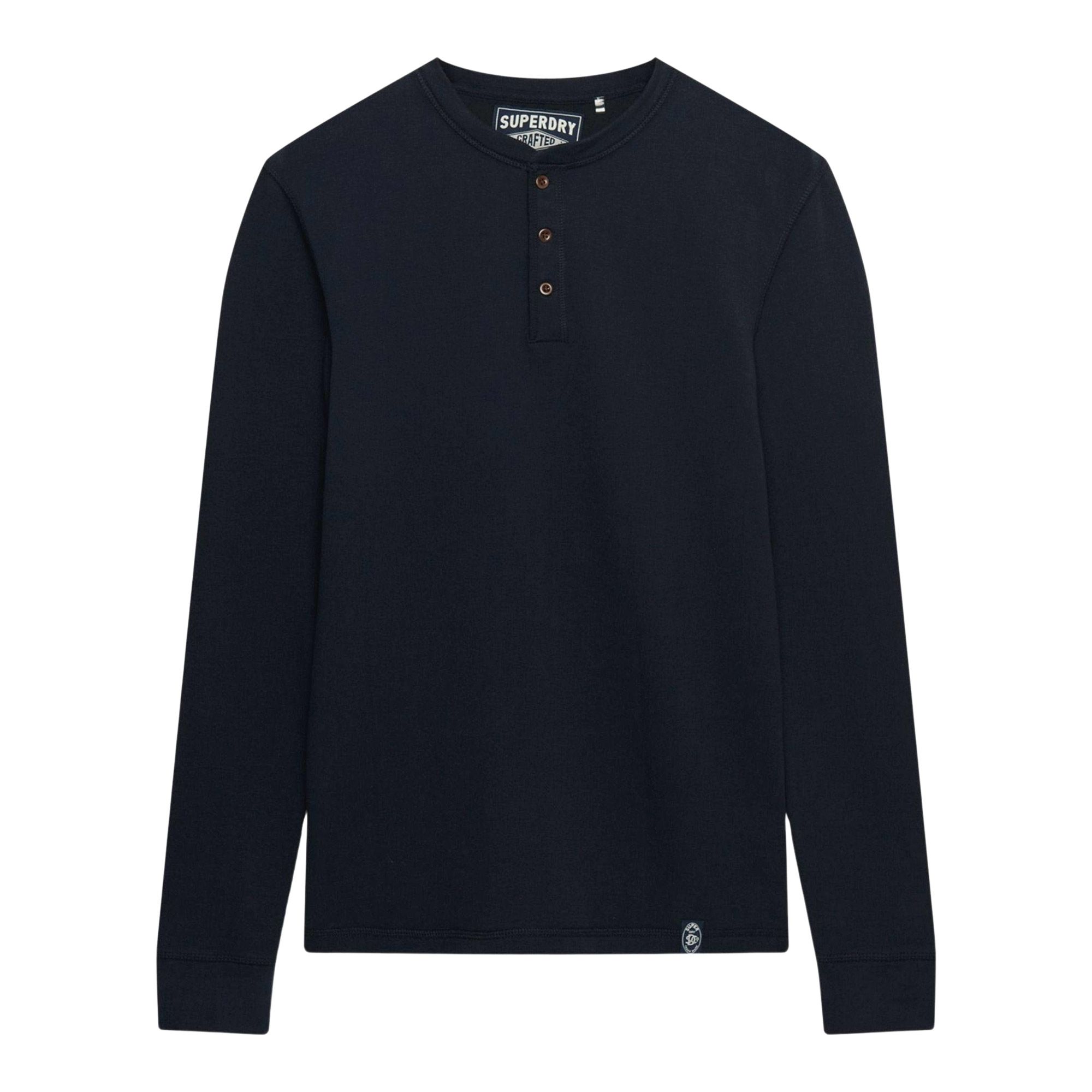 Superdry Merchant Grandad Longsleeve Shirt Homme