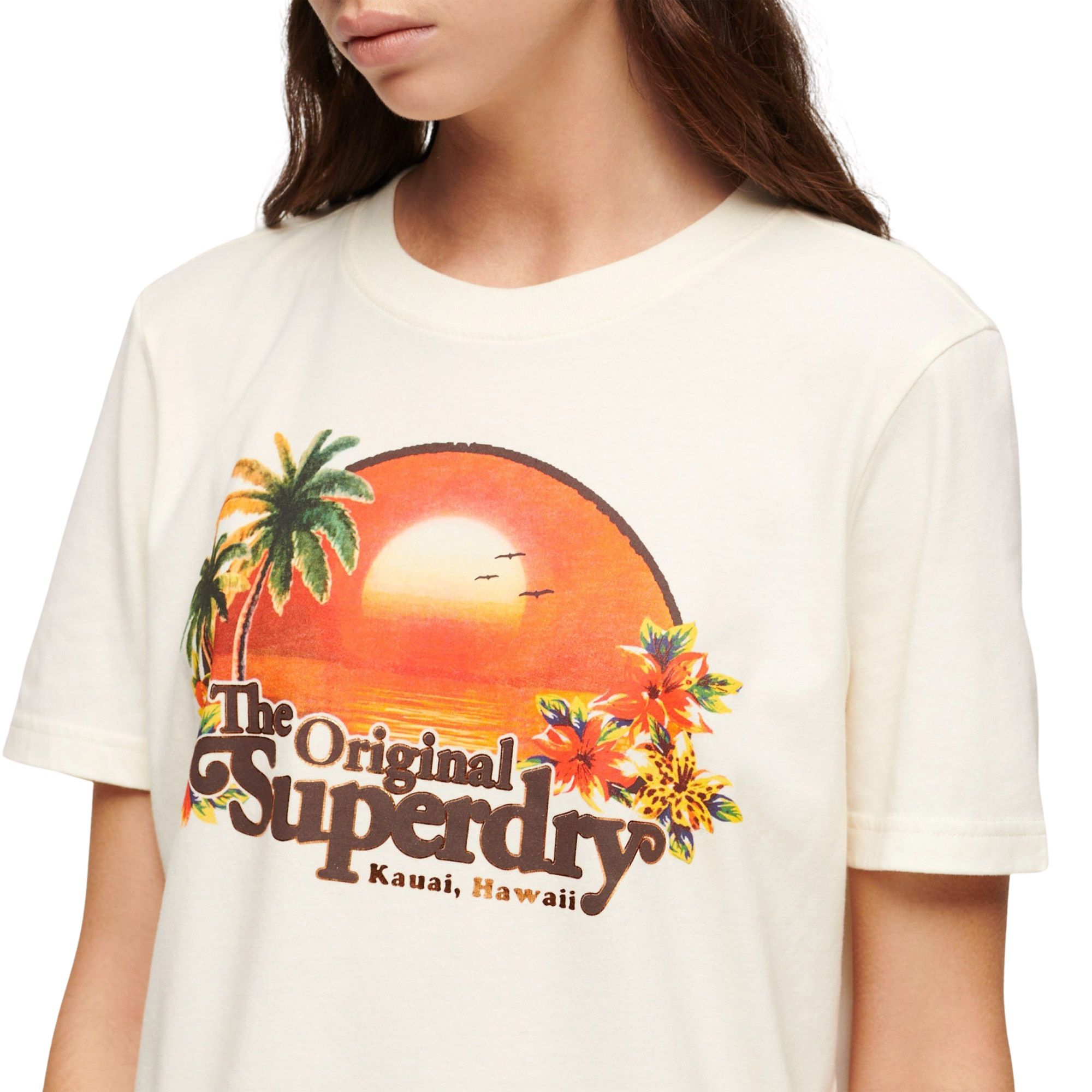 Superdry Travel Souvenir Shirt Dames
